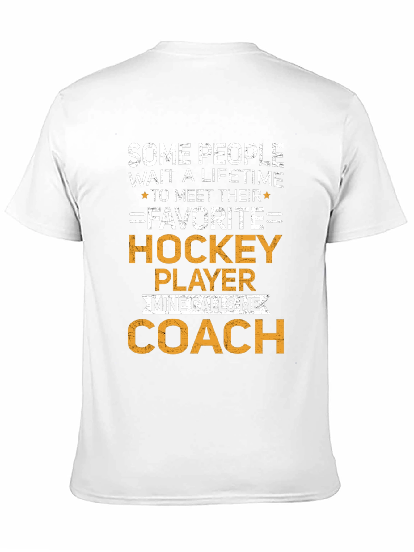 Hockey Coach T-Shirt - Favorite Player Gift