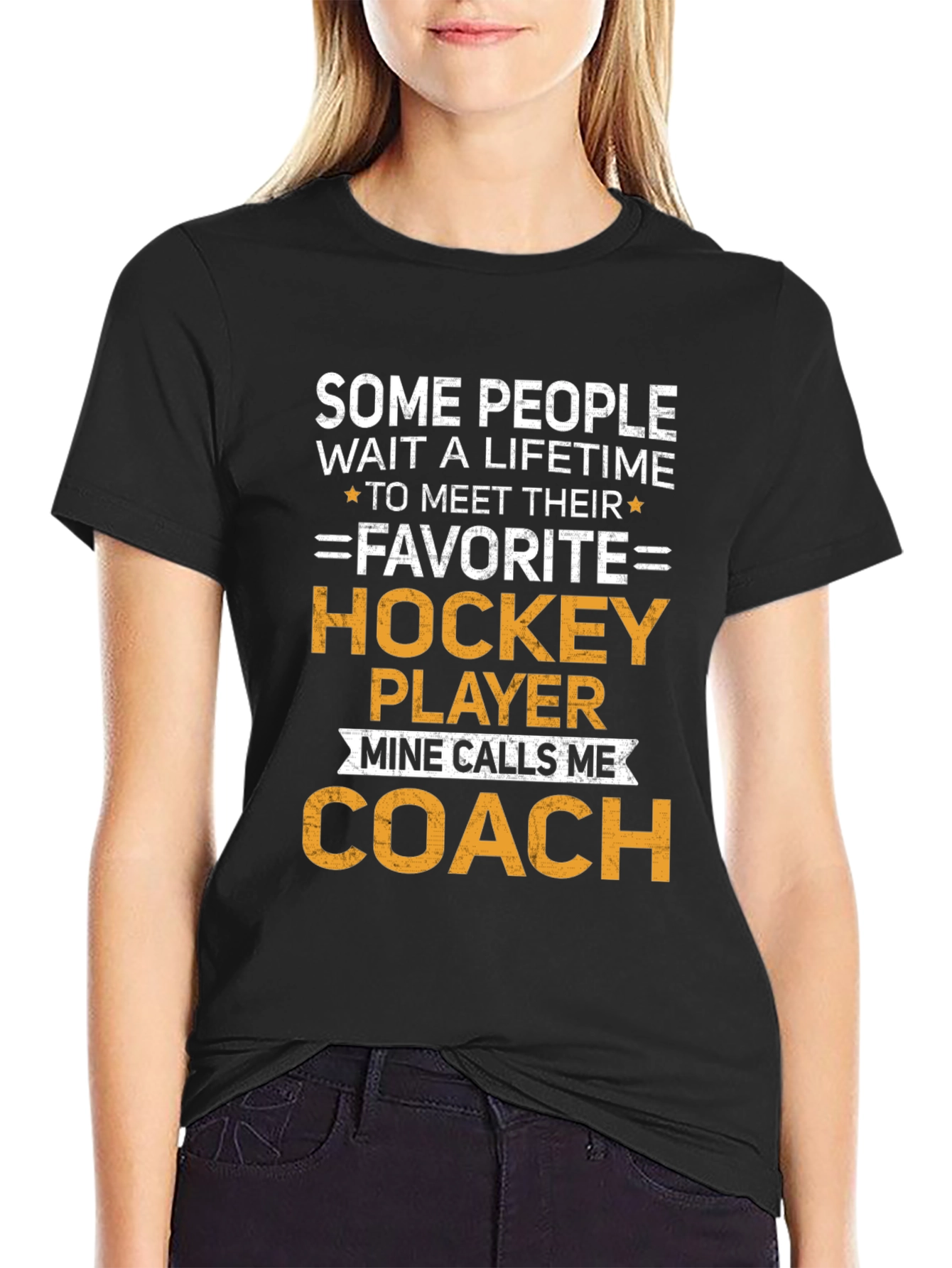 Hockey Coach T-Shirt - Favorite Player Gift