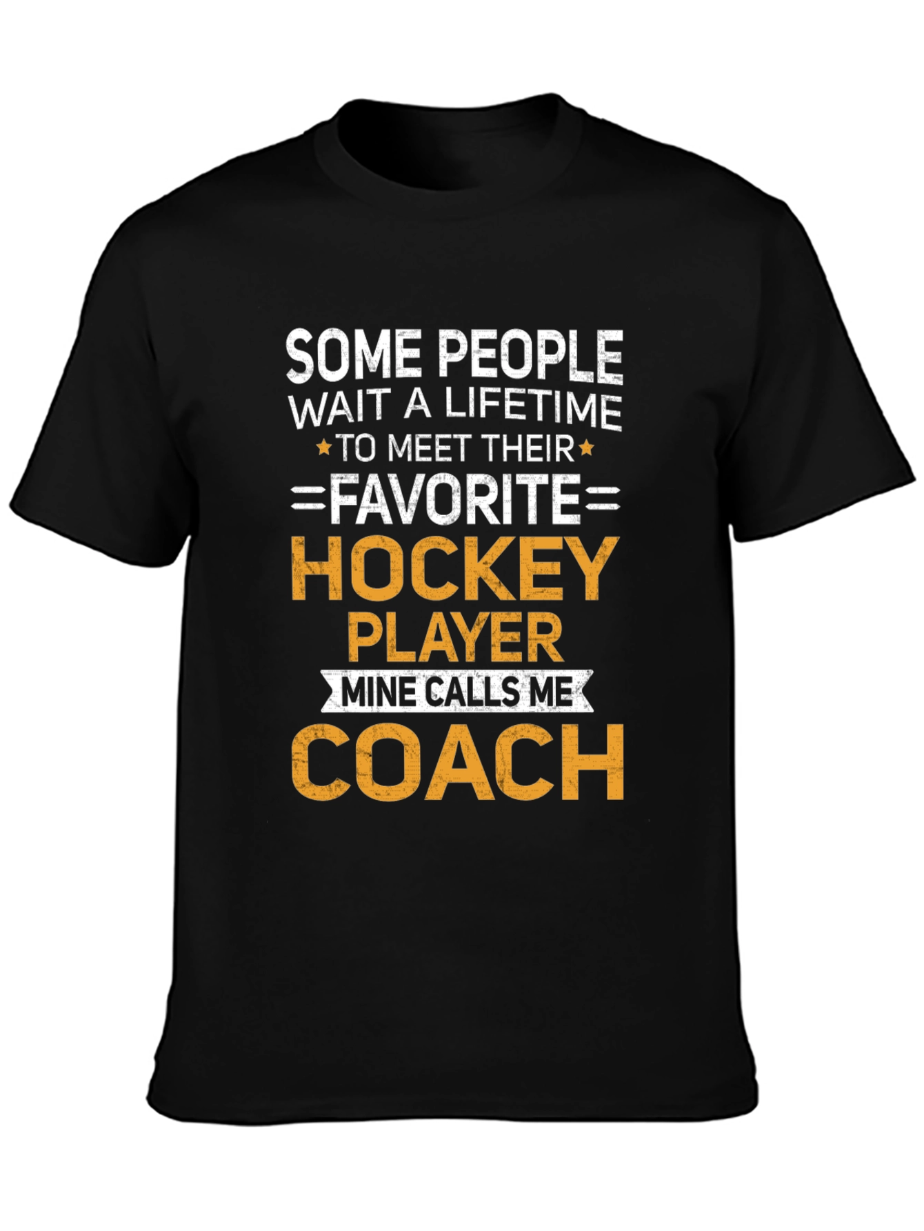 Hockey Coach T-Shirt - Favorite Player Gift