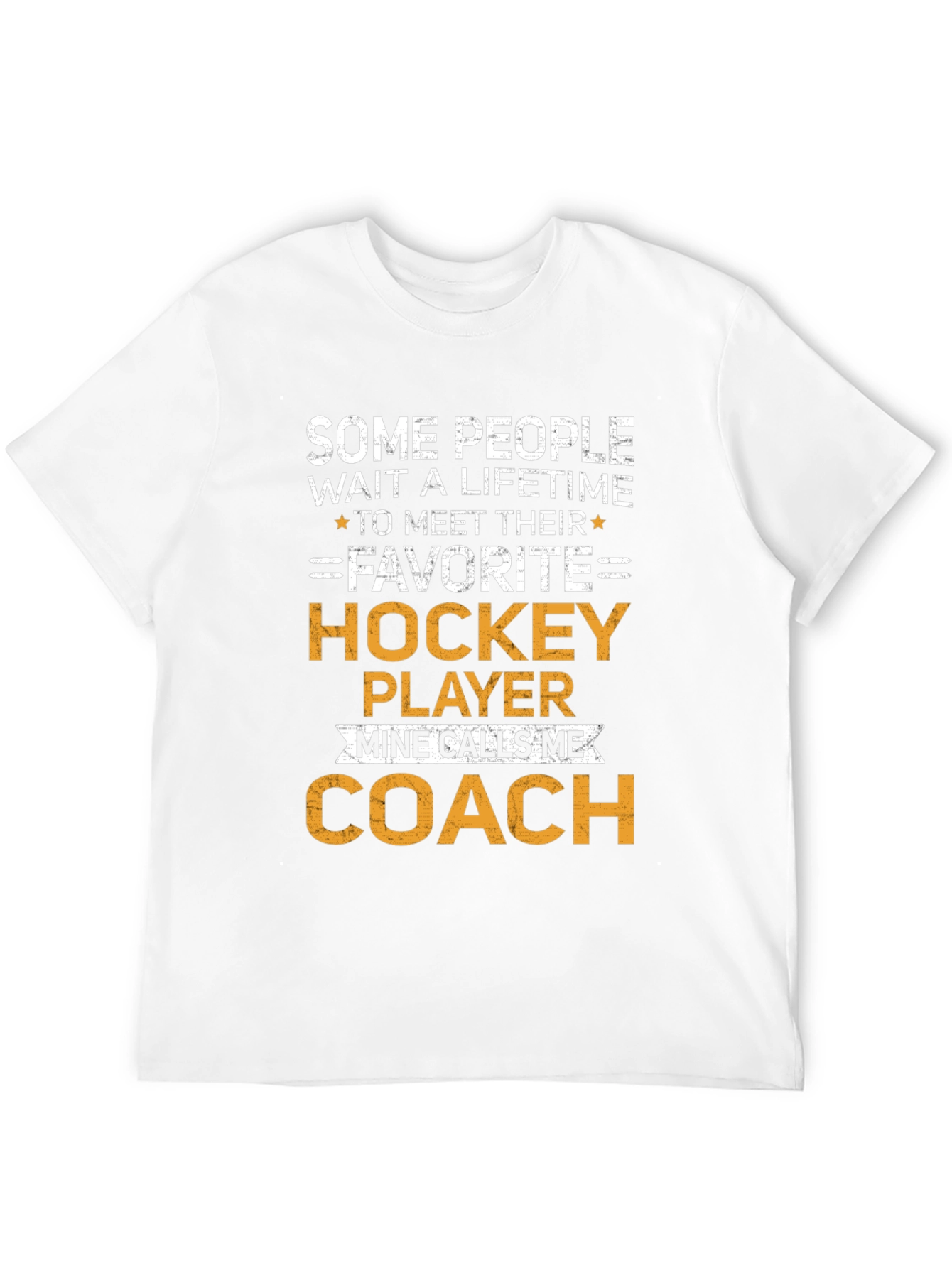 Hockey Coach T-Shirt - Favorite Player Gift