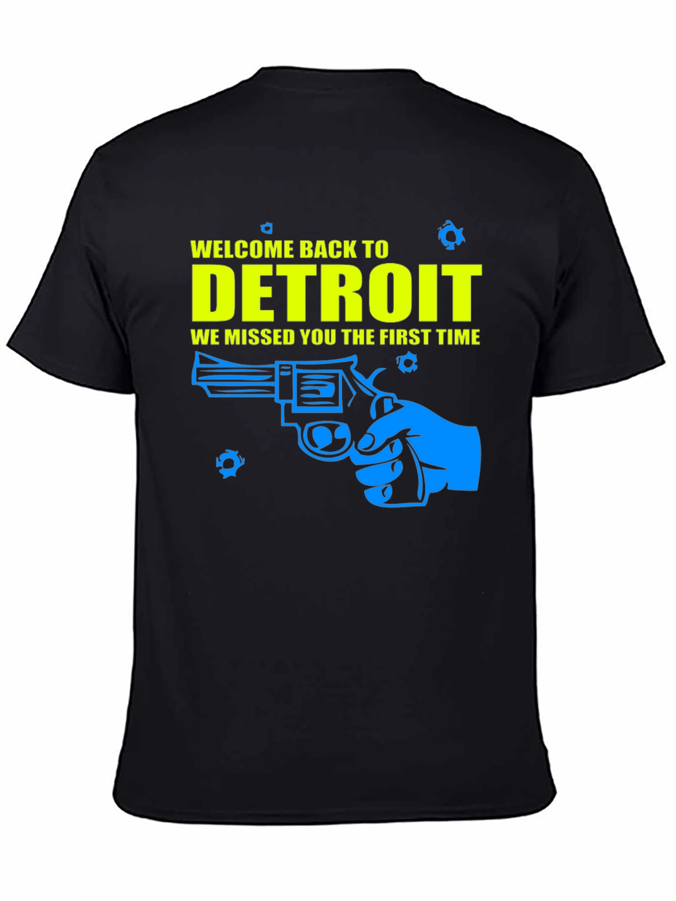 Welcome Back to Detroit Graphic T-Shirt