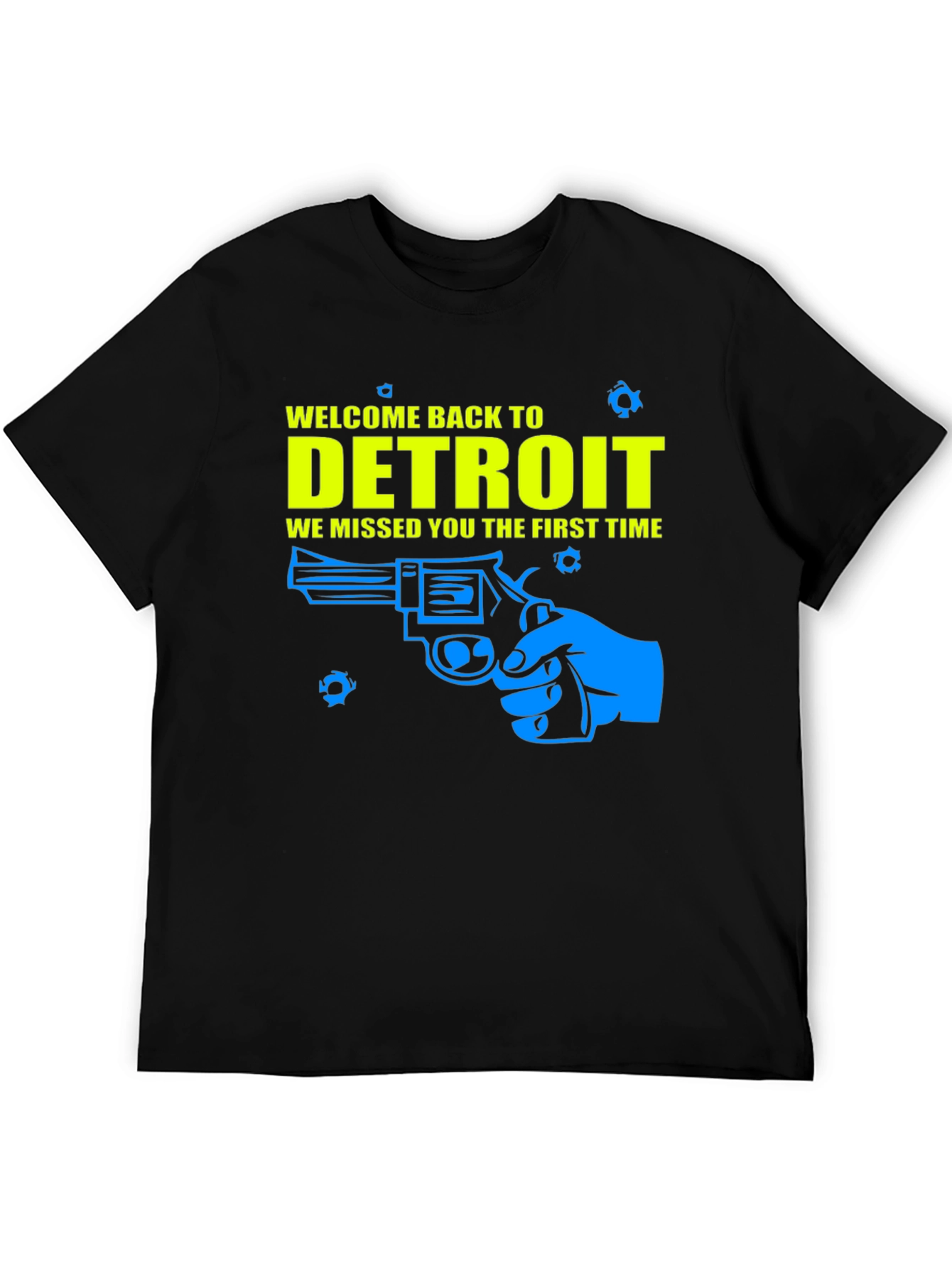 Welcome Back to Detroit Graphic T-Shirt
