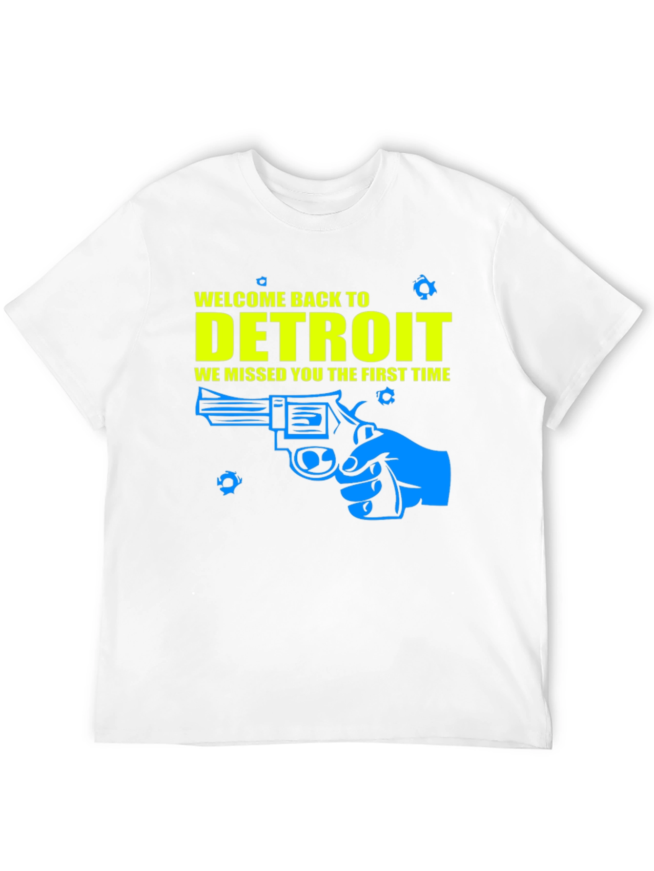 Welcome Back to Detroit Graphic T-Shirt