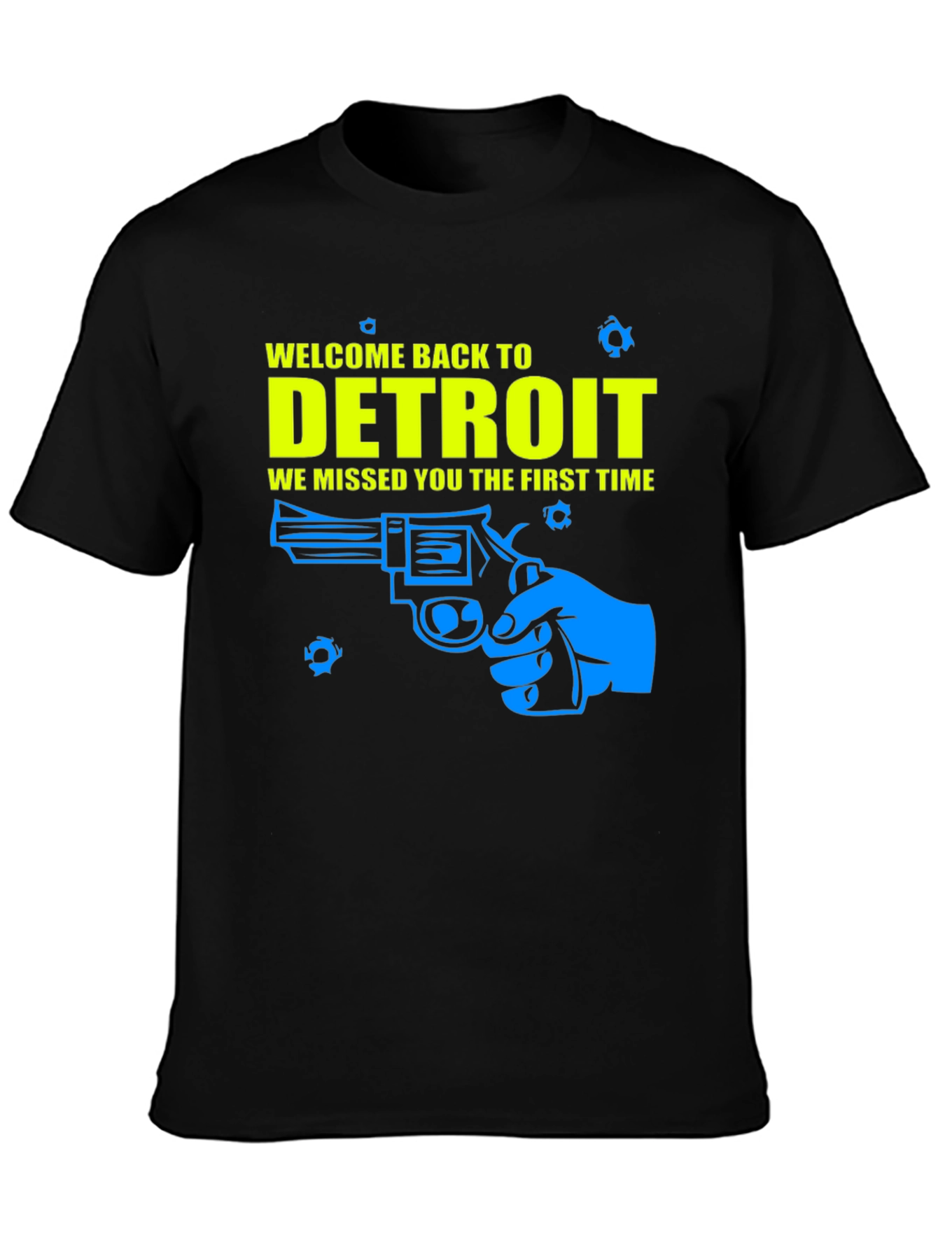 Welcome Back to Detroit Graphic T-Shirt