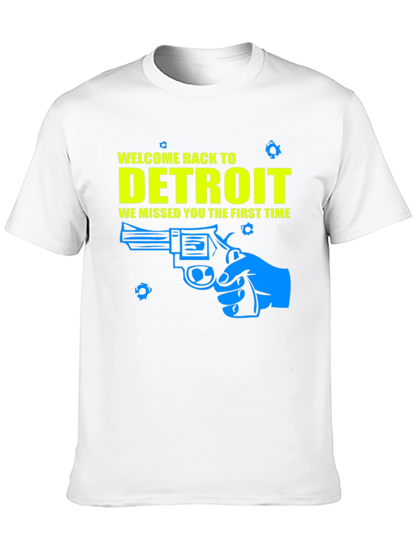 Welcome Back to Detroit Graphic T-Shirt
