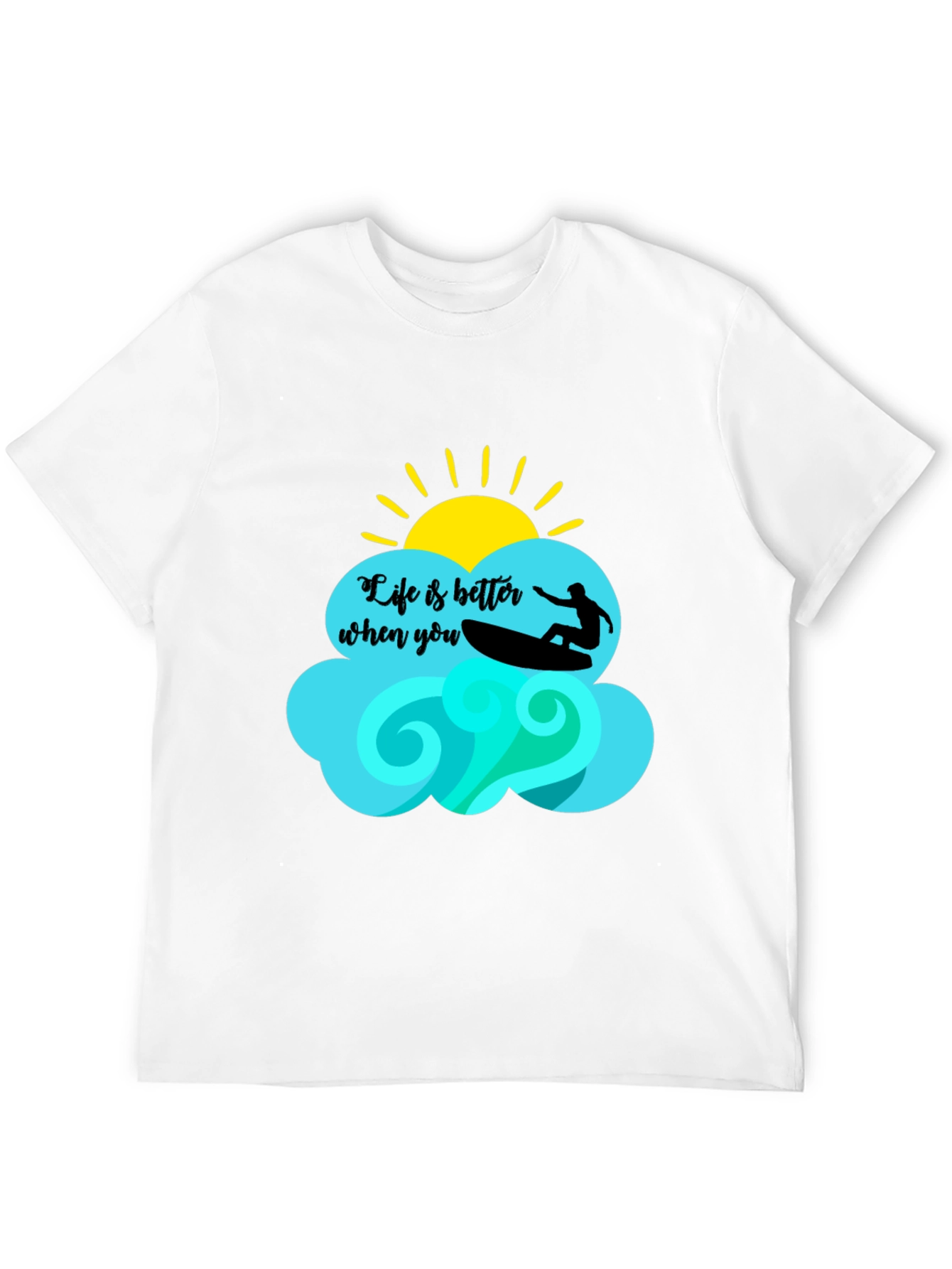 Life is Better Surfing Tee