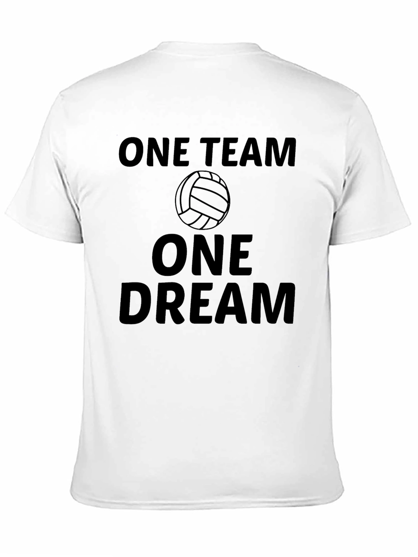 One Team One Dream Volleyball Graphic Tee