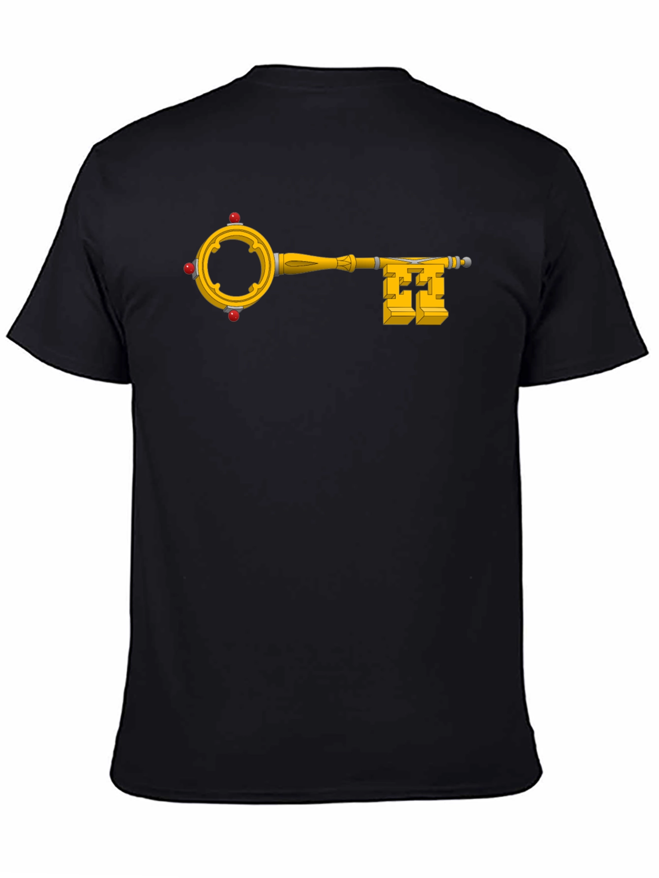 Key Design Black T-Shirt