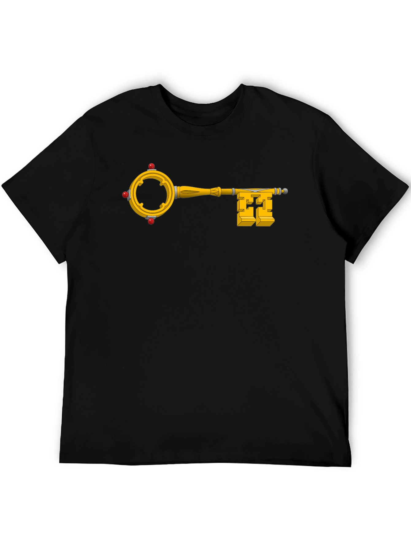 Key Design Black T-Shirt