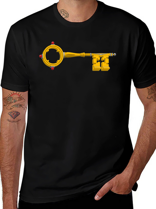 Key Design Black T-Shirt