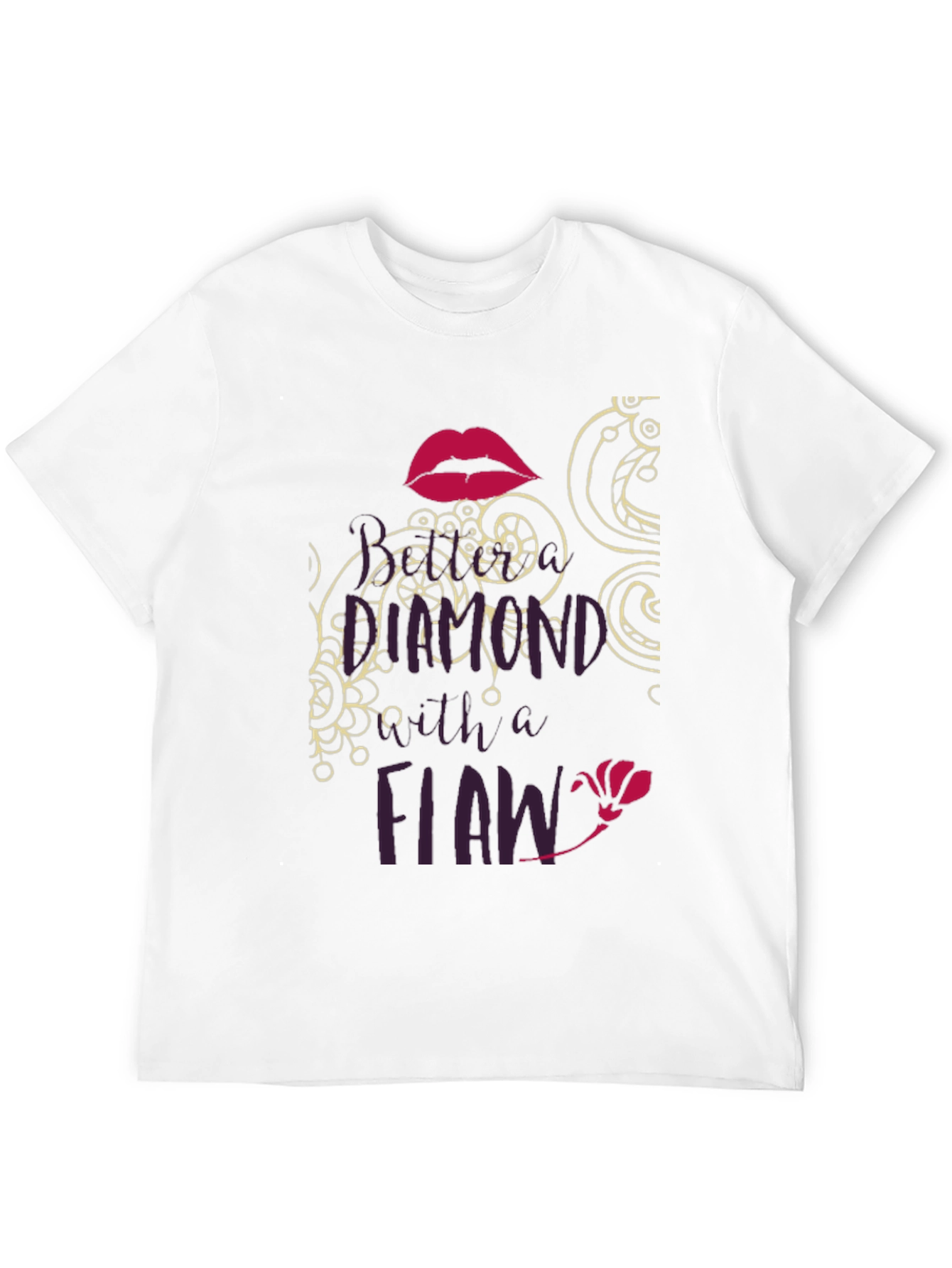 Diamond with a Flaw Graphic Tee - Black