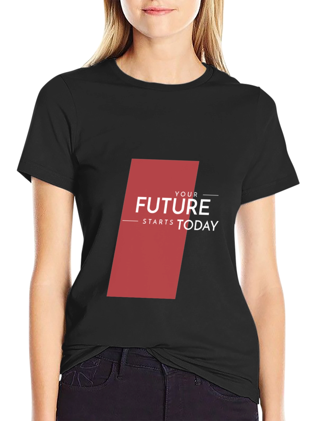 Motivational T-Shirt - Your Future Starts Today