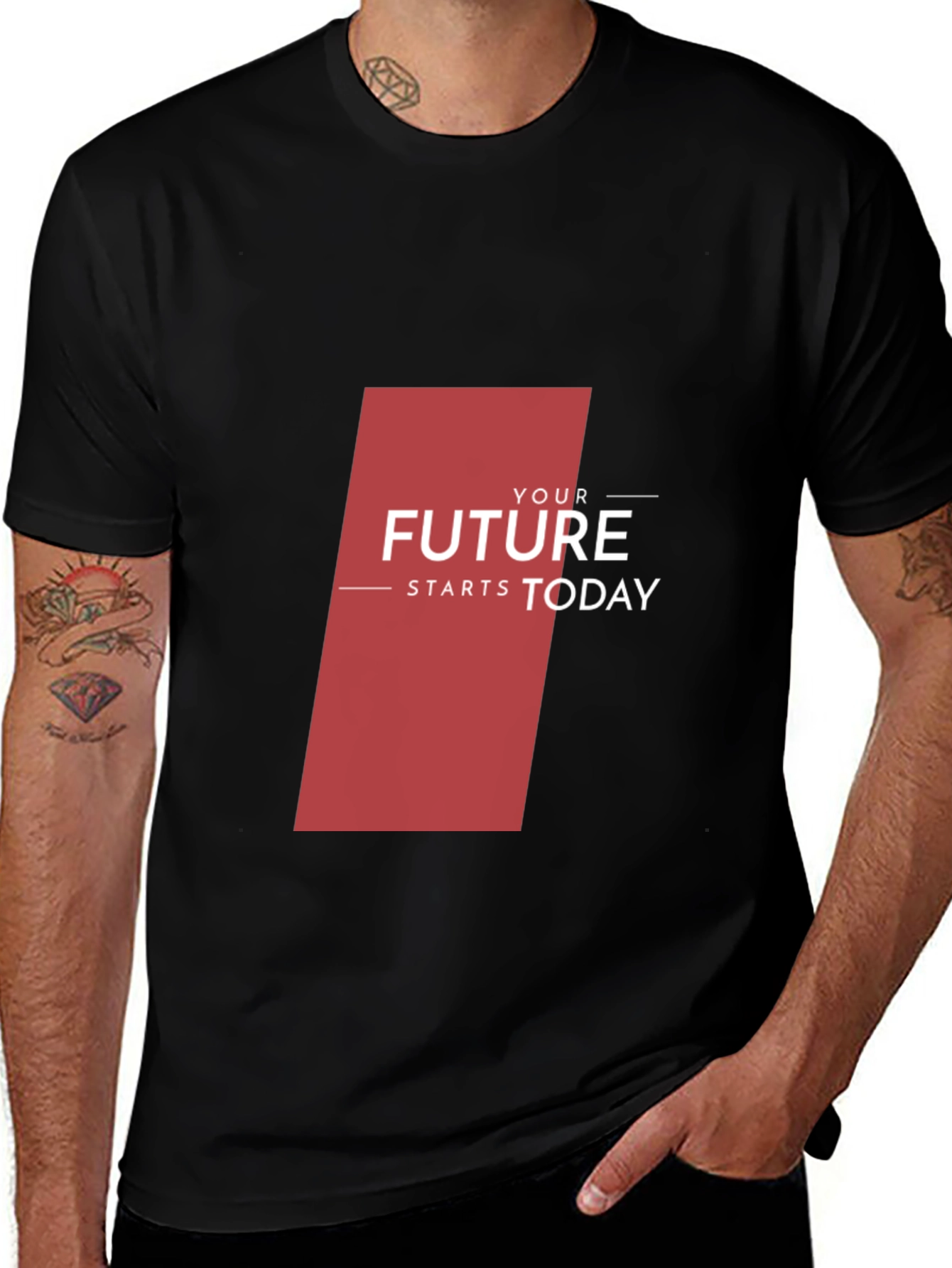 Motivational T-Shirt - Your Future Starts Today