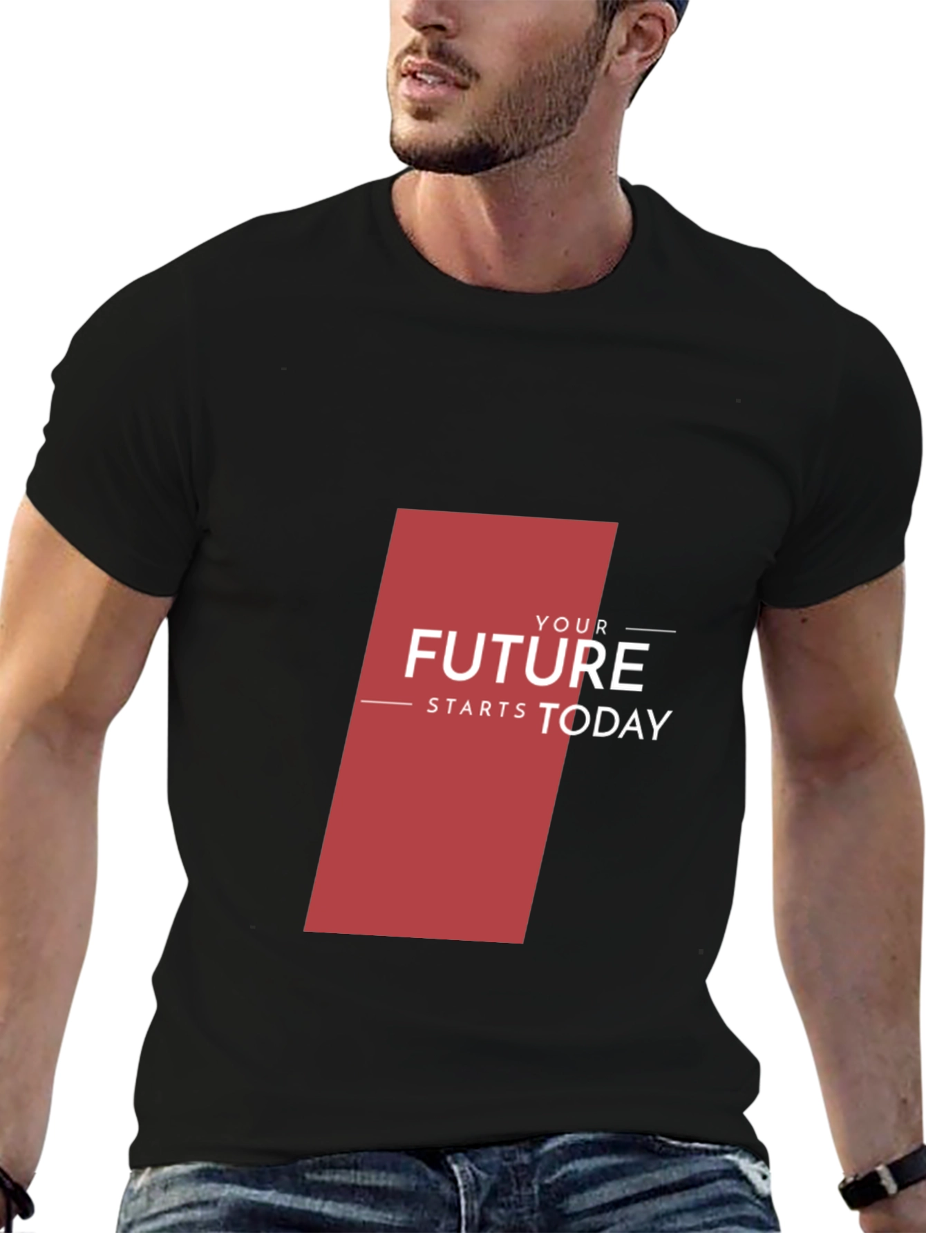 Motivational T-Shirt - Your Future Starts Today