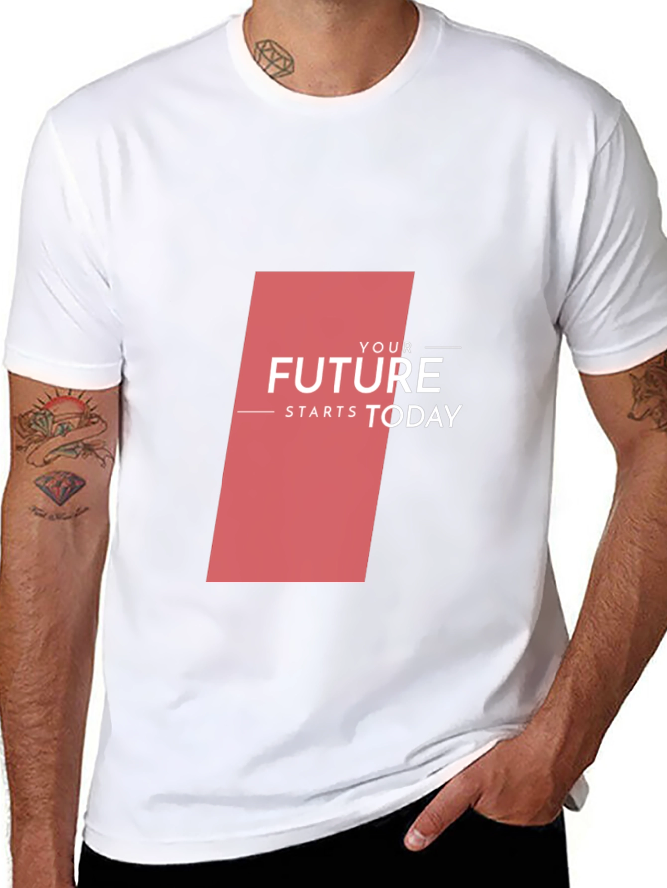 Motivational T-Shirt - Your Future Starts Today