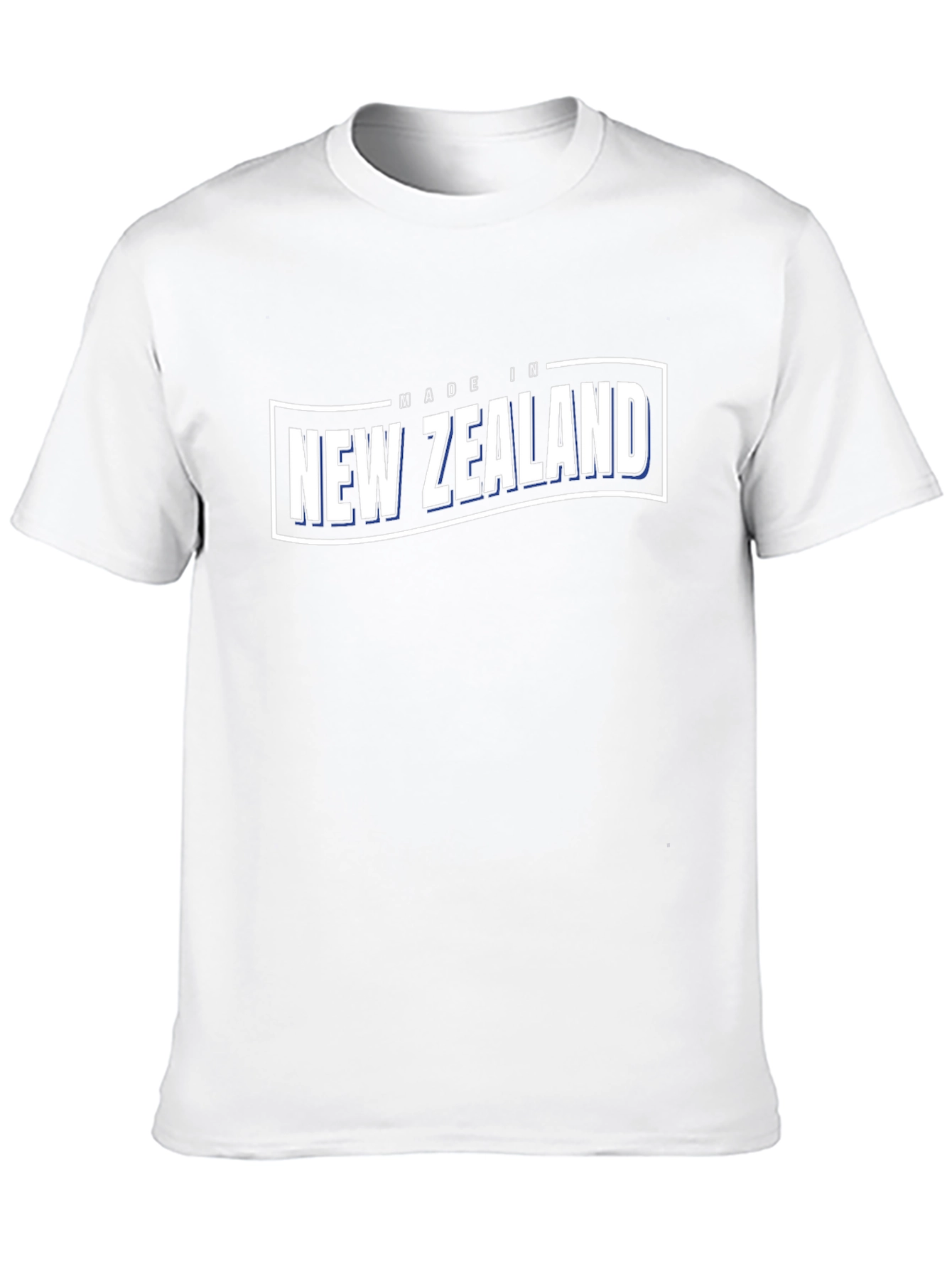 Made in New Zealand Black Graphic T-Shirt