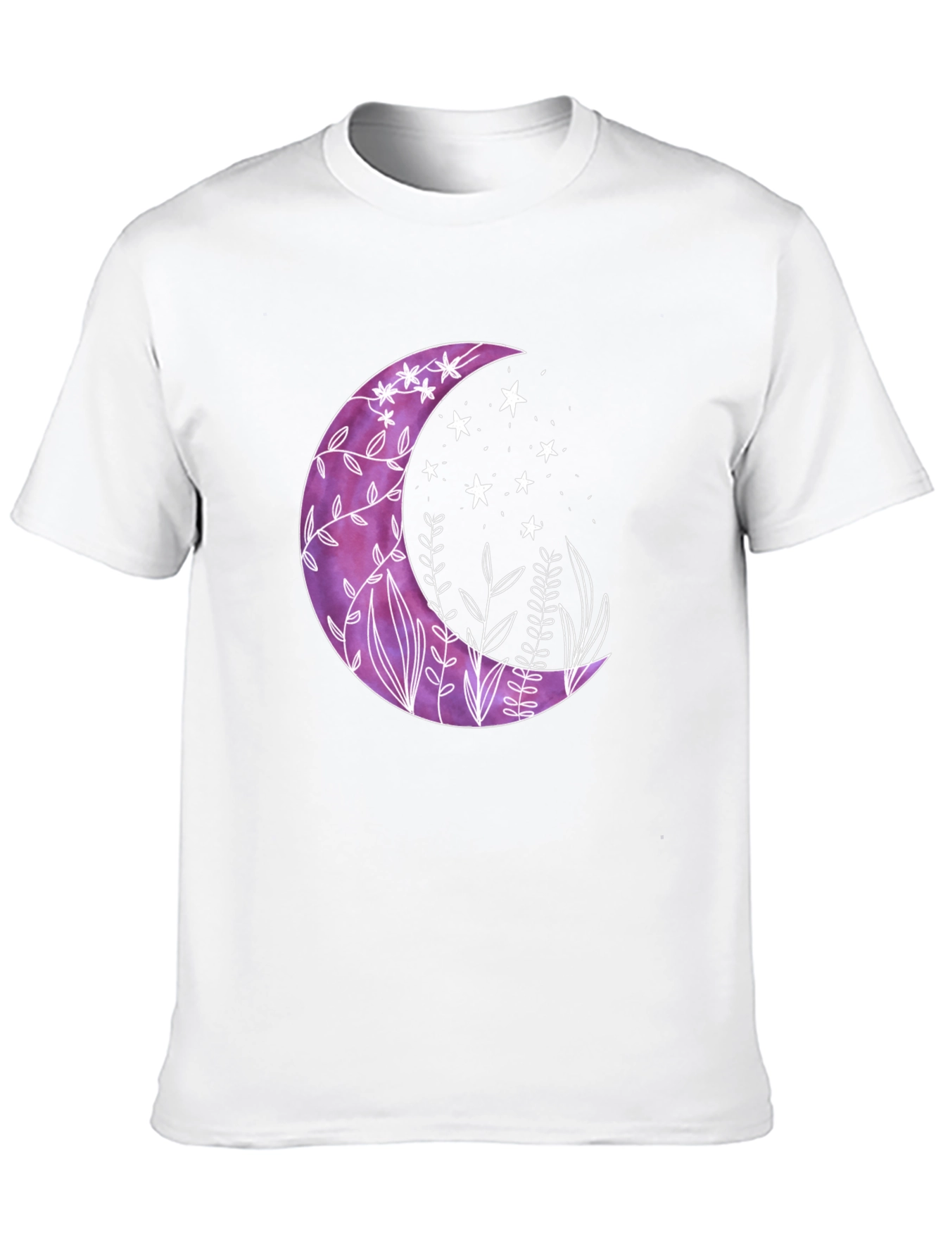 Purple Moon & Stars Graphic Tee