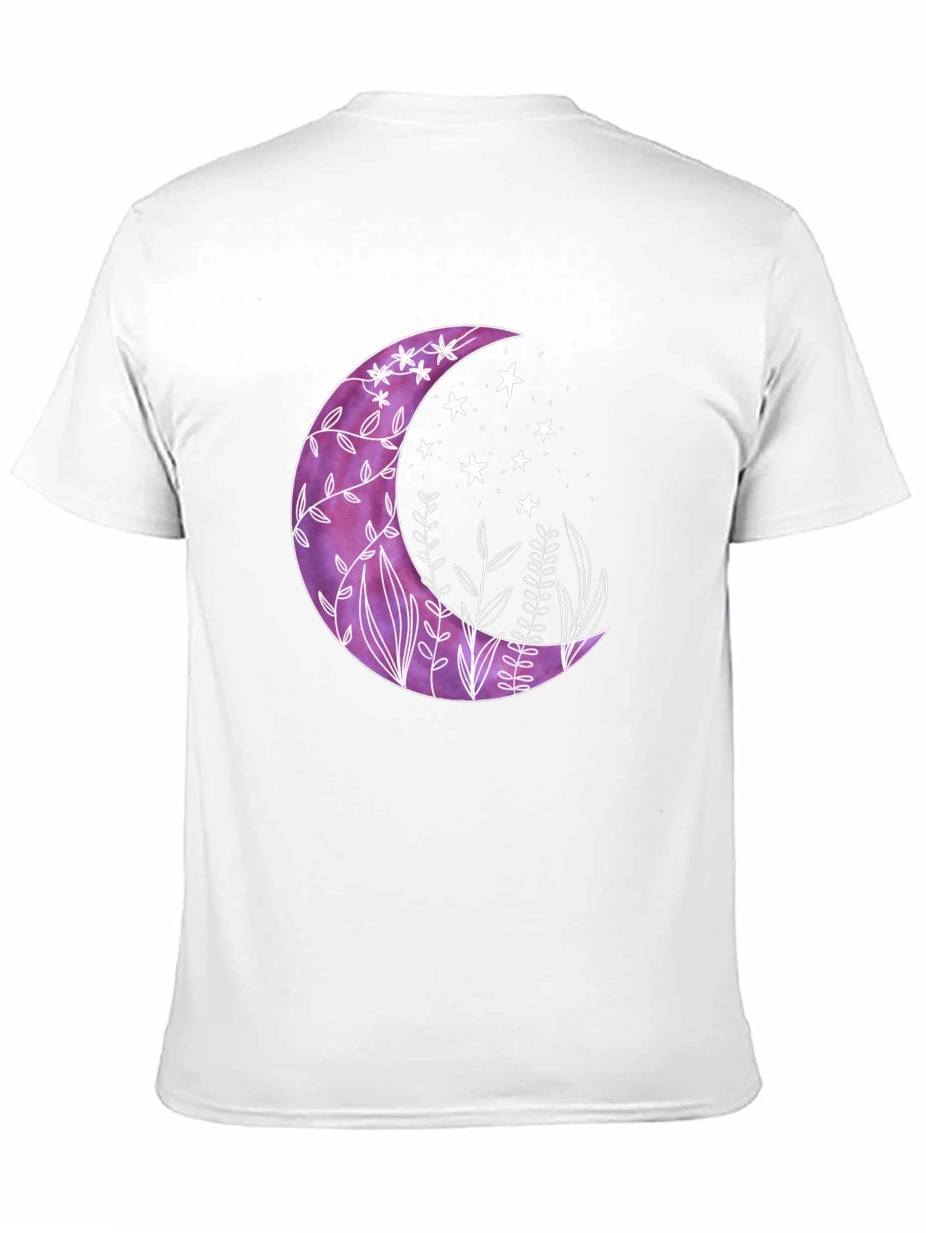 Purple Moon & Stars Graphic Tee