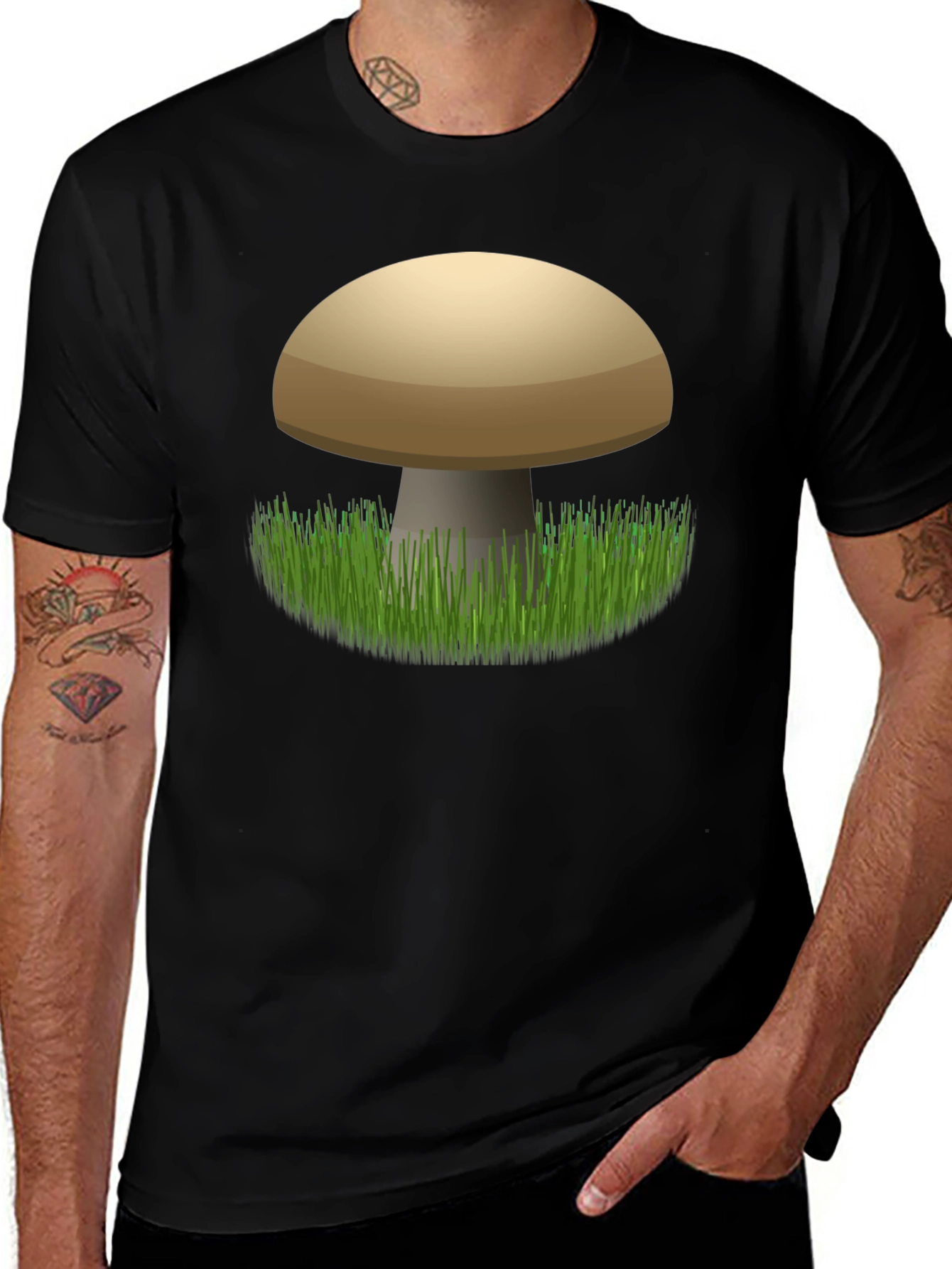 Mushroom Graphic Tee - Nature Inspired Style