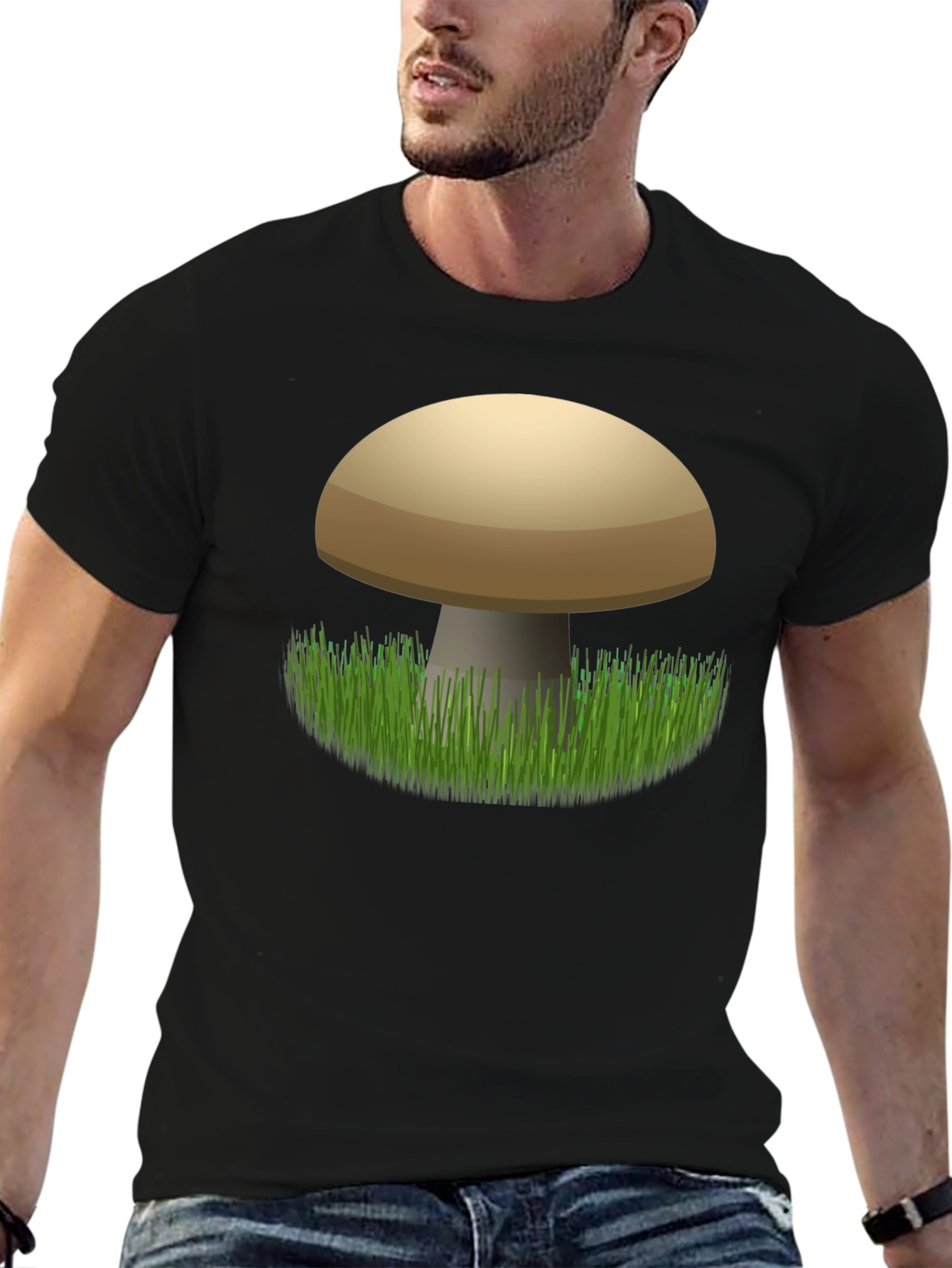 Mushroom Graphic Tee - Nature Inspired Style