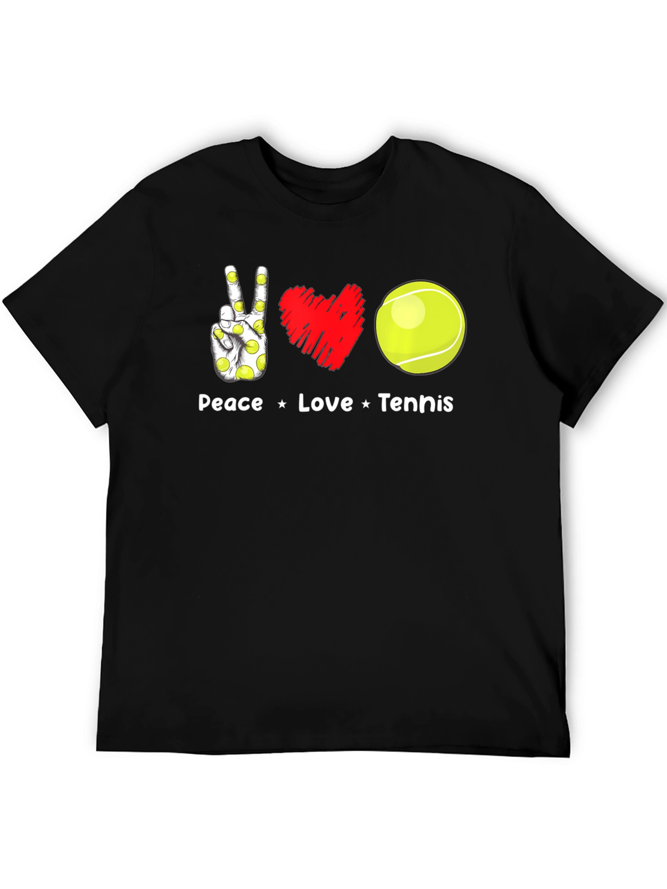 Peace Love Tennis T-Shirt
