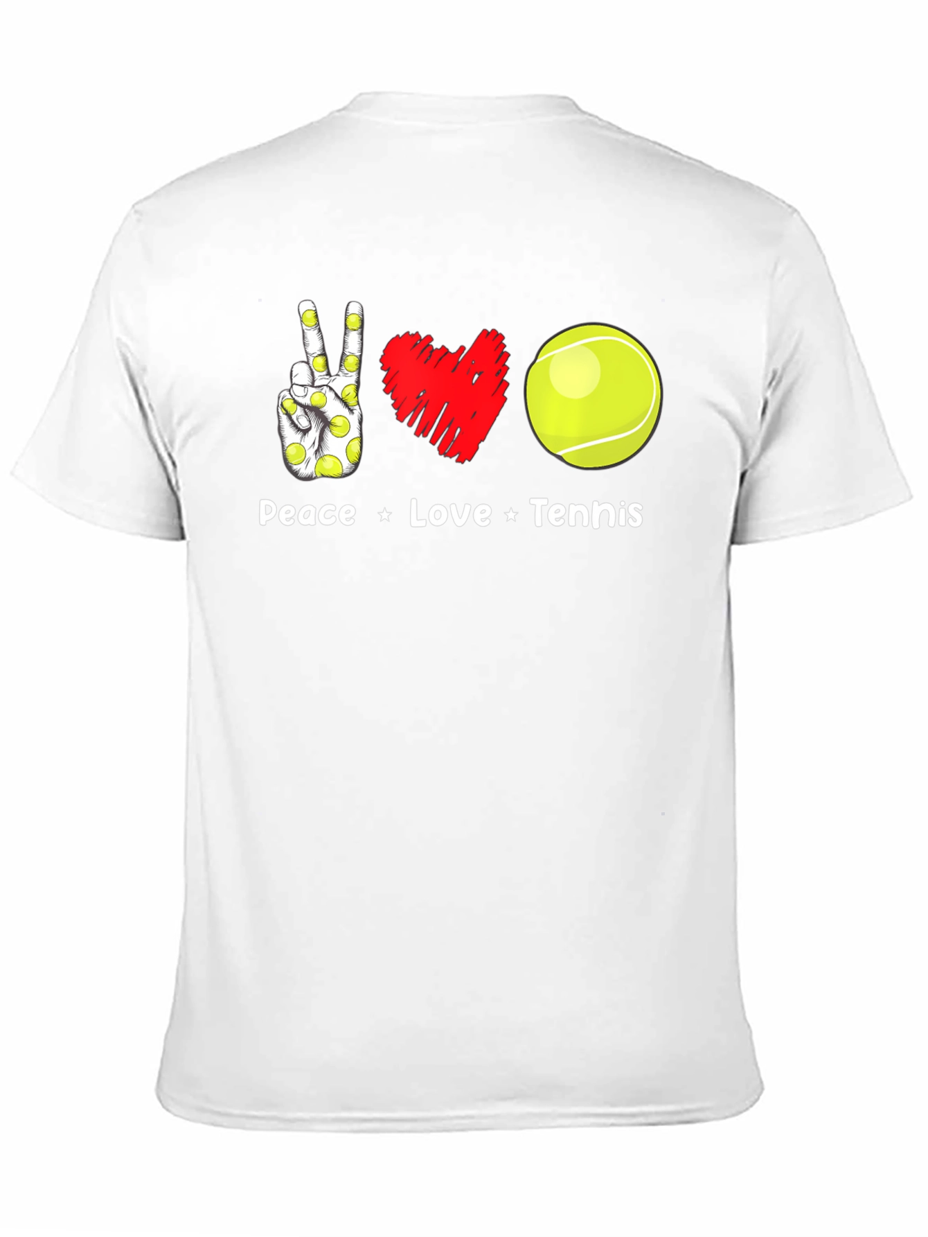 Peace Love Tennis T-Shirt