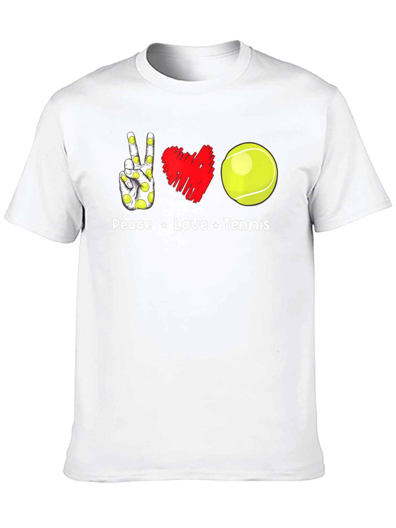Peace Love Tennis T-Shirt