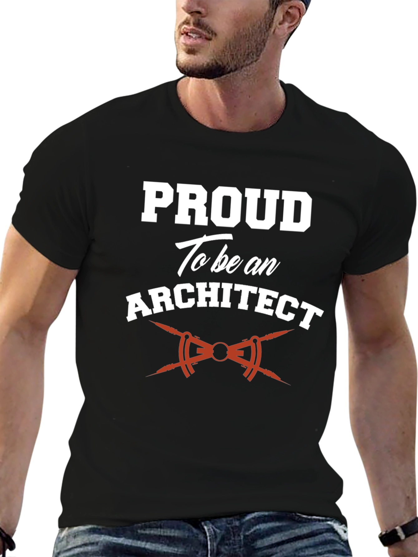 Proud Architect Graphic Tee - Stylish Architect Apparel