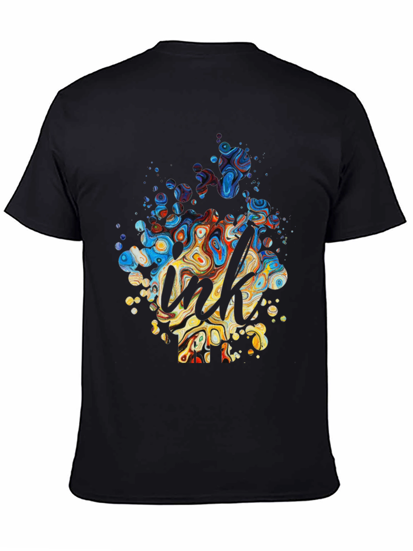 Ink Splash T-Shirt - Stylish Mens Tee
