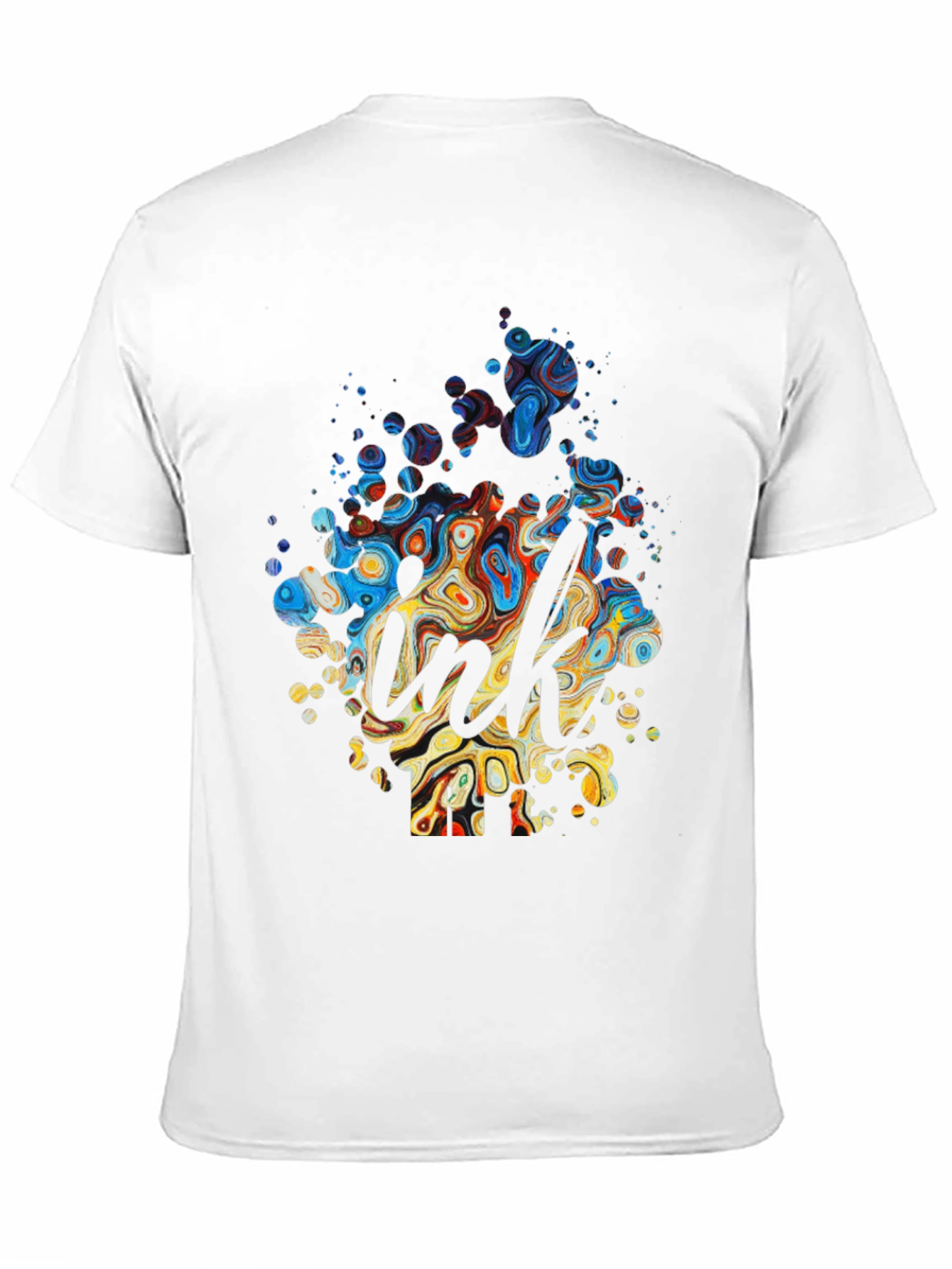 Ink Splash T-Shirt - Stylish Mens Tee