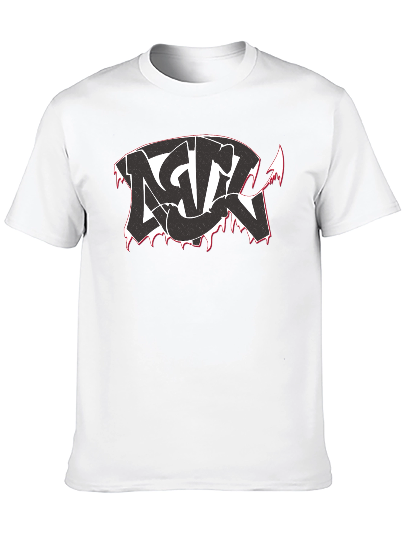 Edgy Graphic Tee - Streetwear Style