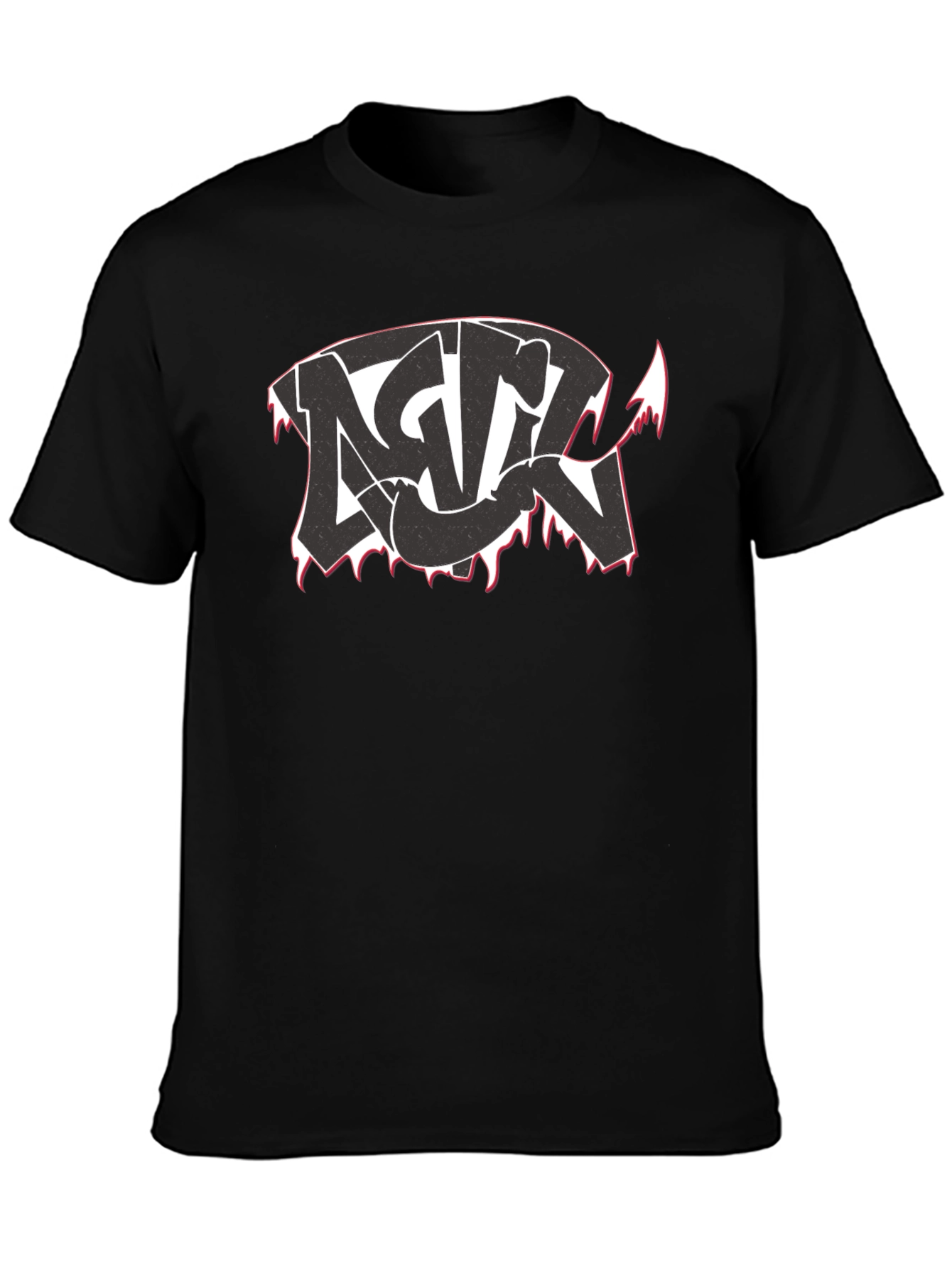 Edgy Graphic Tee - Streetwear Style