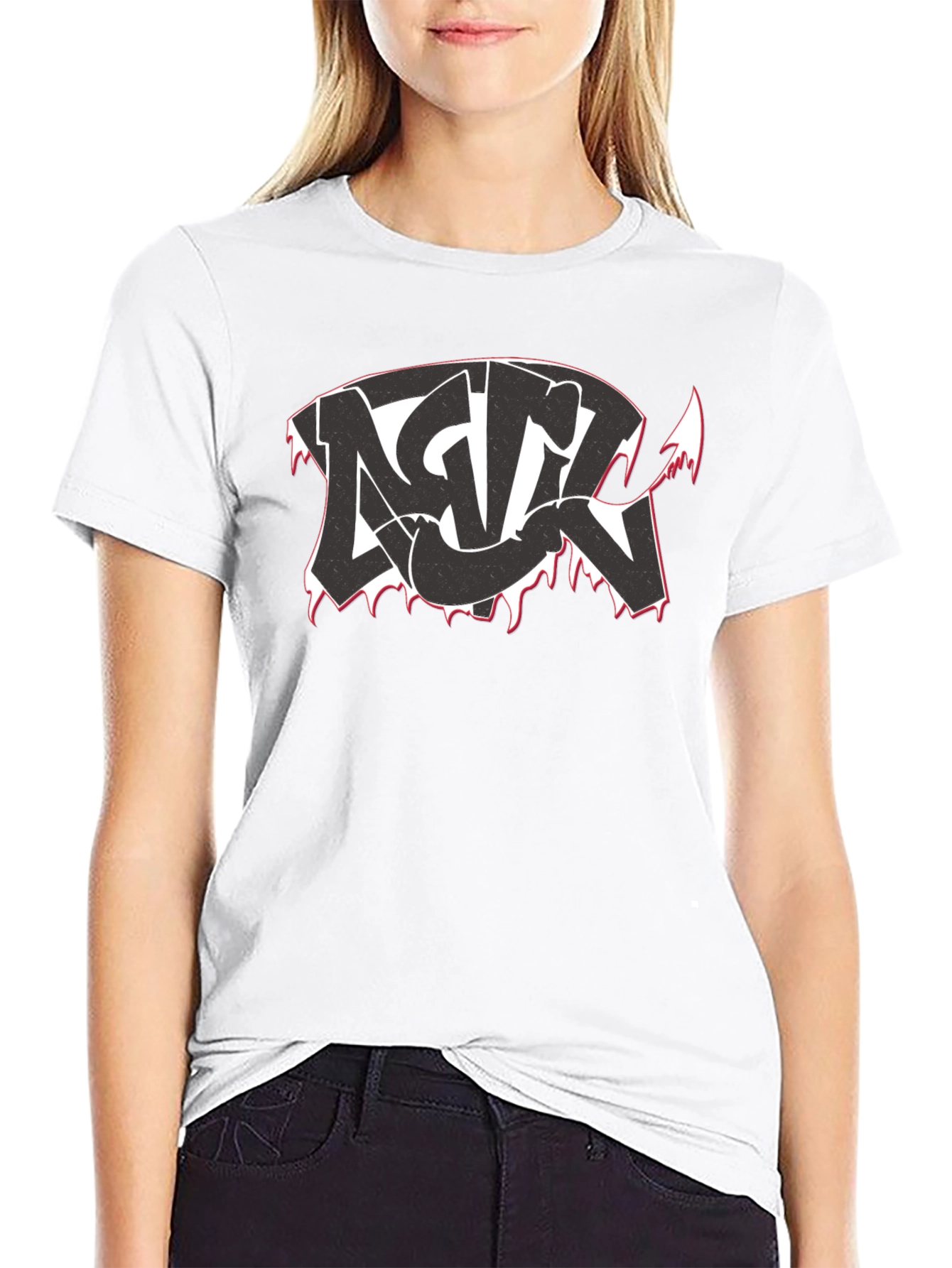 Edgy Graphic Tee - Streetwear Style