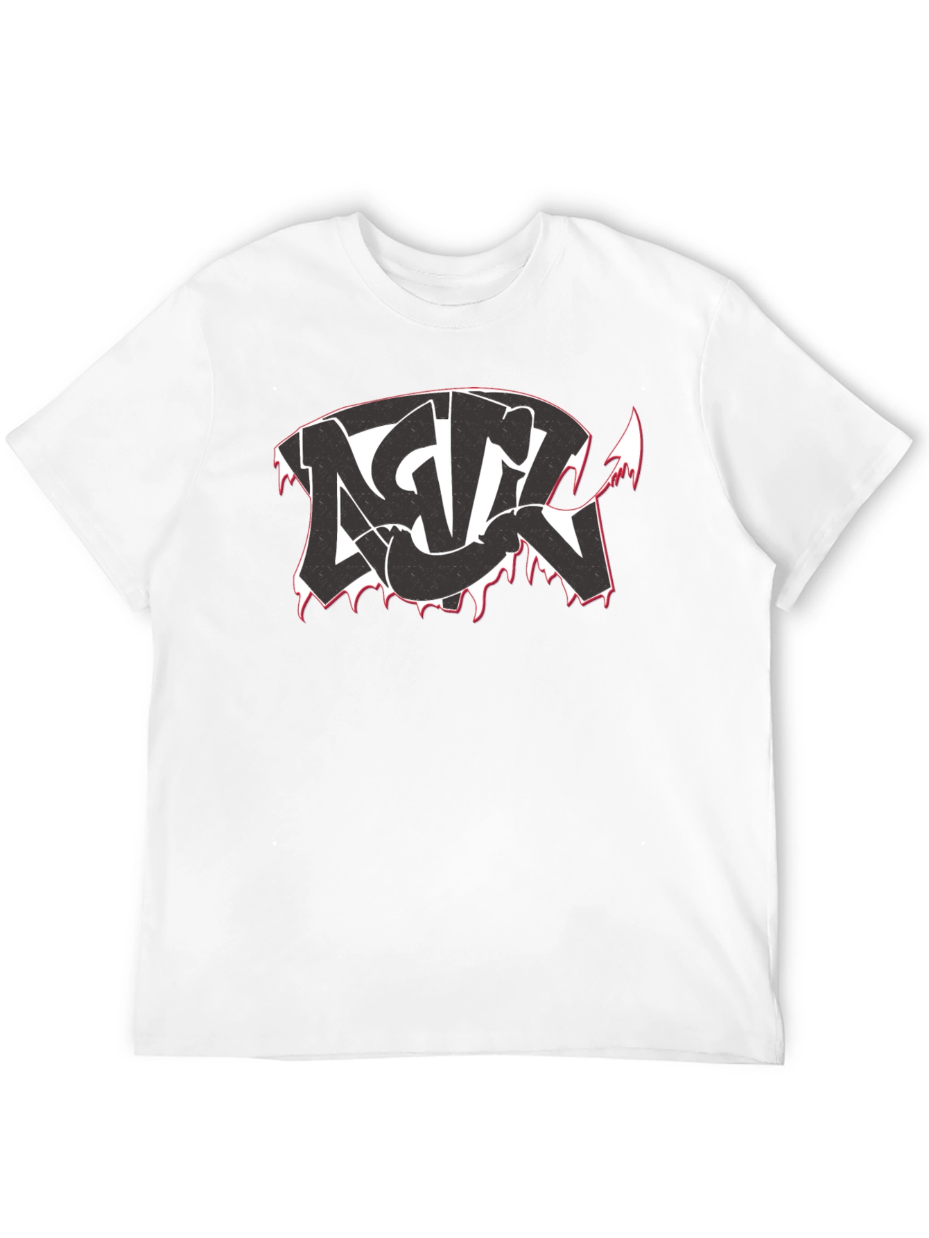 Edgy Graphic Tee - Streetwear Style