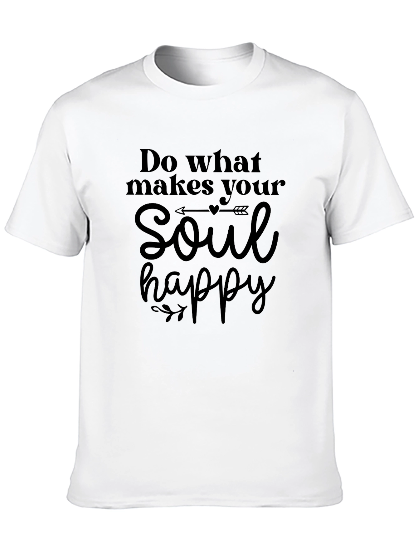 Soul Happy Graphic Tee - Inspirational Shirt