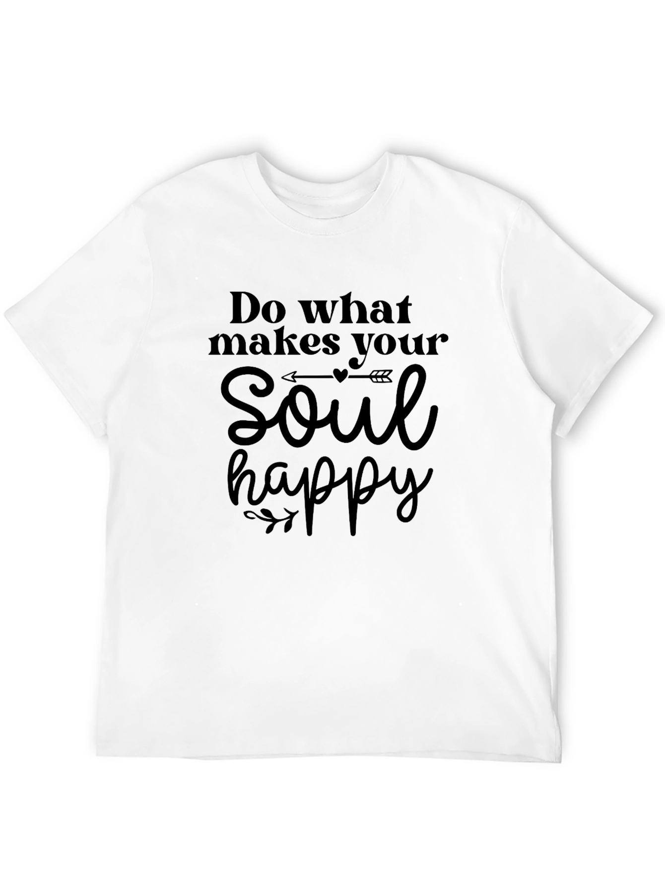 Soul Happy Graphic Tee - Inspirational Shirt