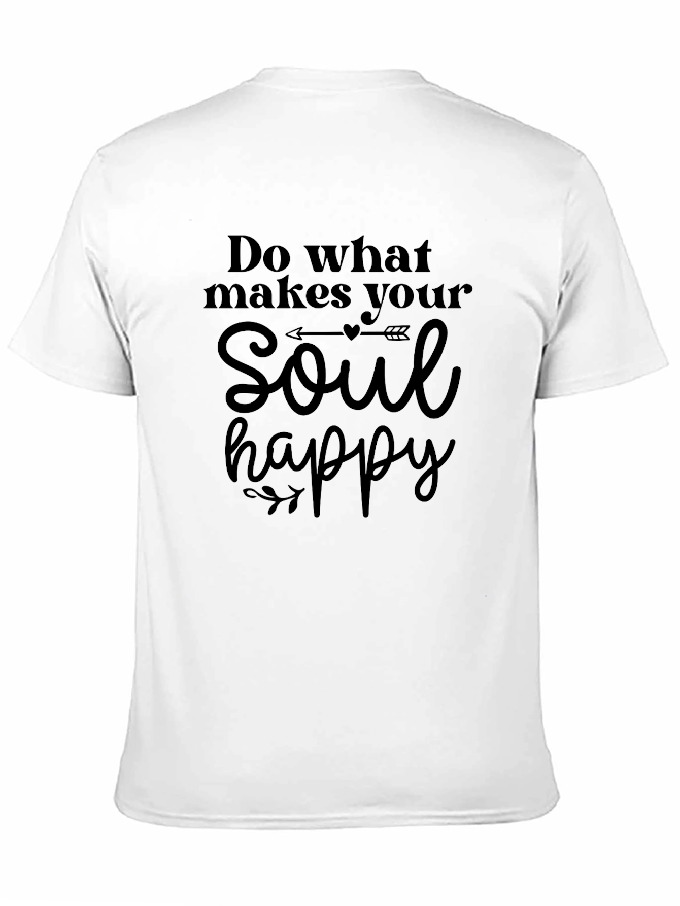 Soul Happy Graphic Tee - Inspirational Shirt