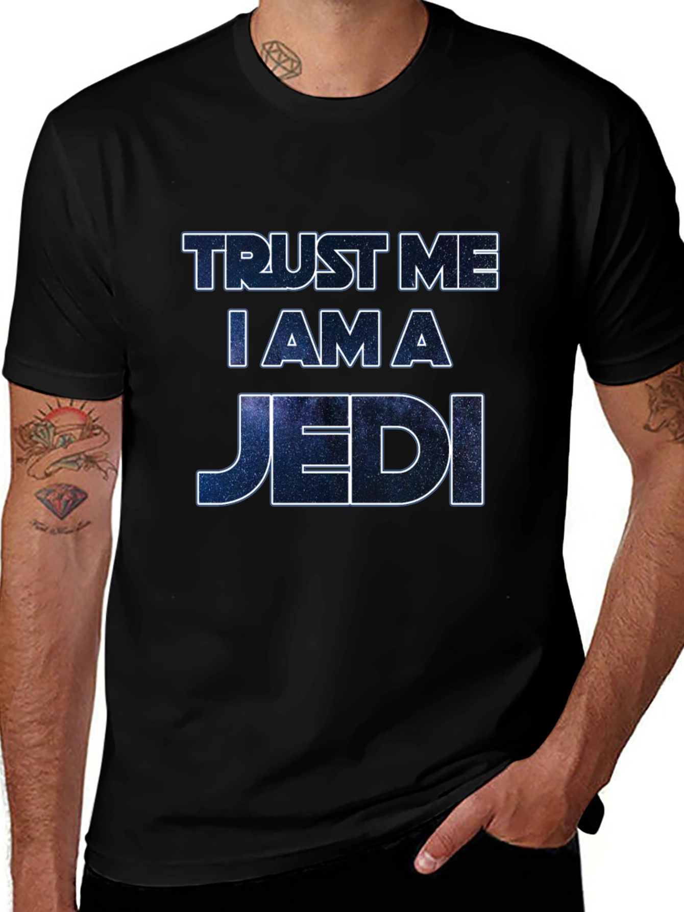 Trust Me I Am A Jedi Graphic T-Shirt