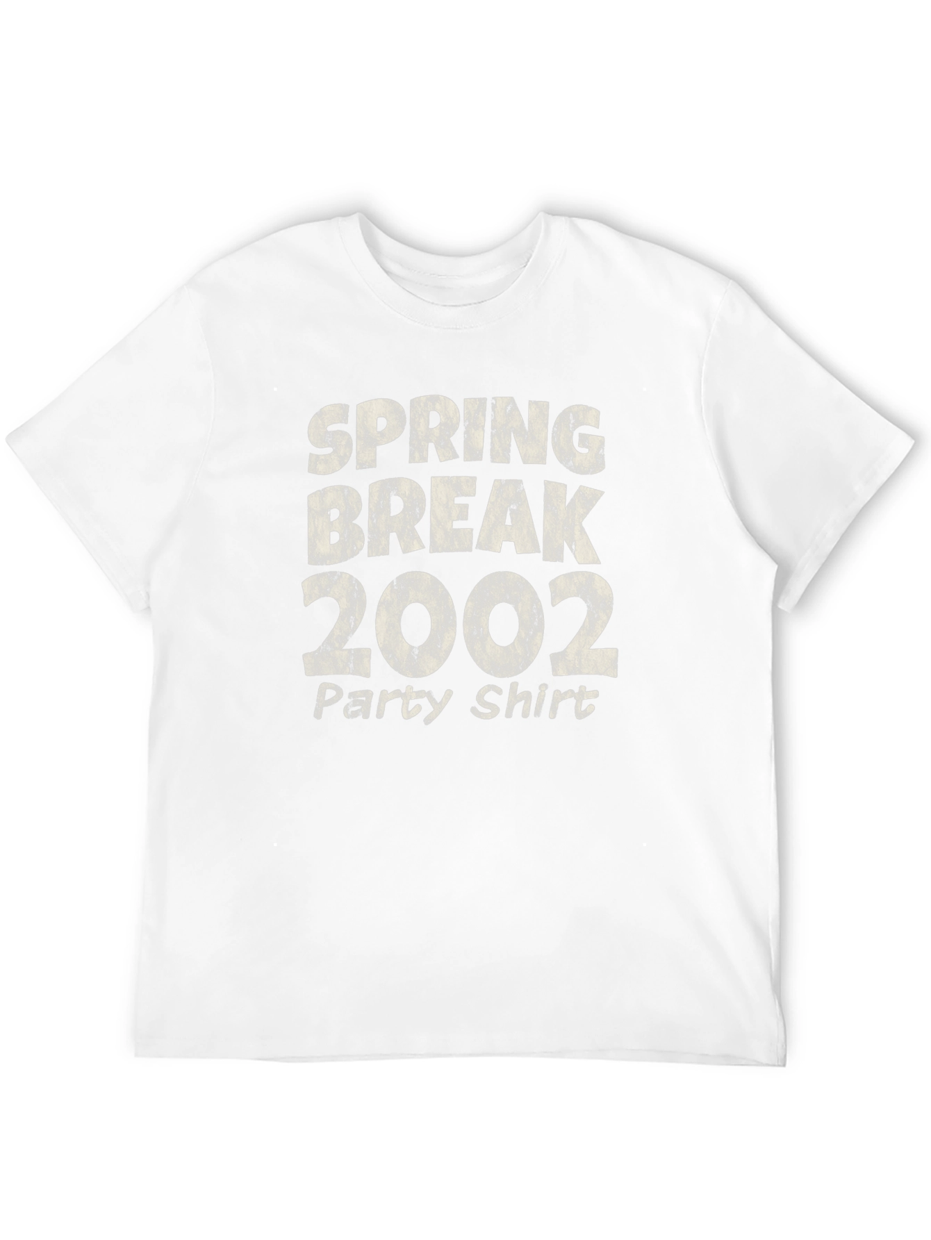Spring Break 2002 Party Shirt Black Tee
