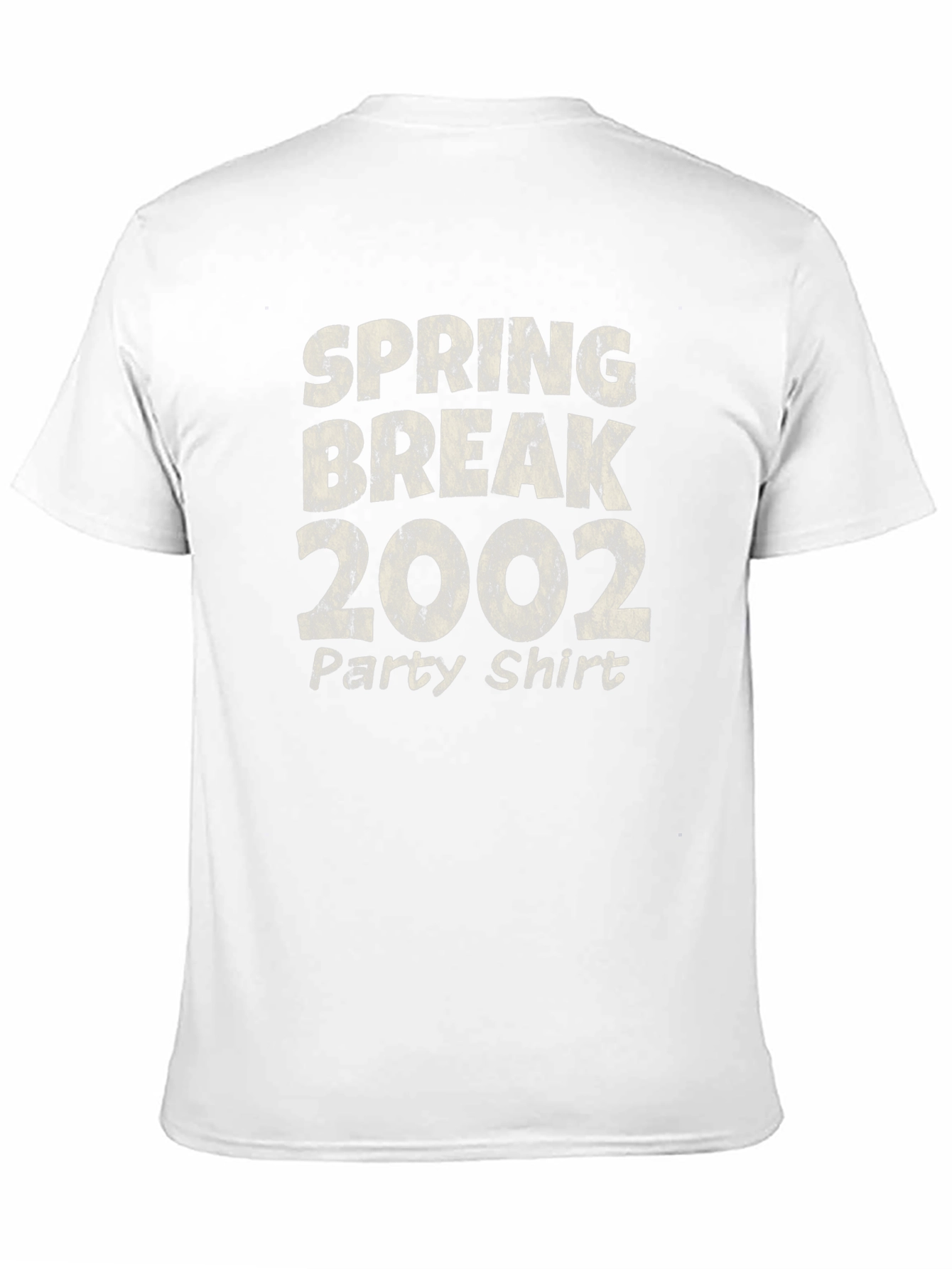 Spring Break 2002 Party Shirt Black Tee