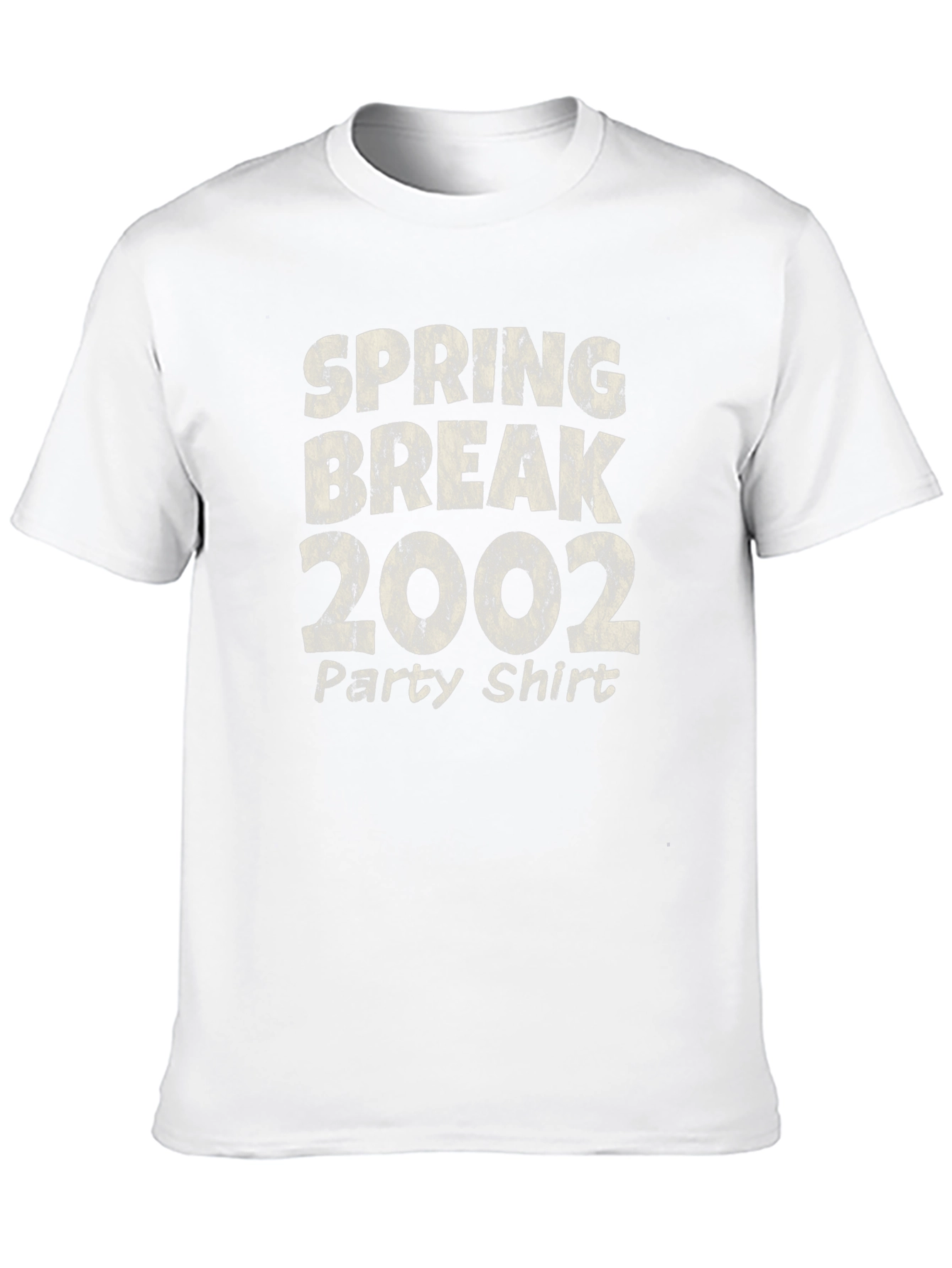 Spring Break 2002 Party Shirt Black Tee