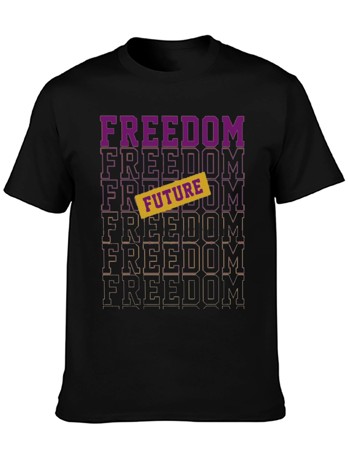 Freedom Future Graphic Tee - Stylish Comfort