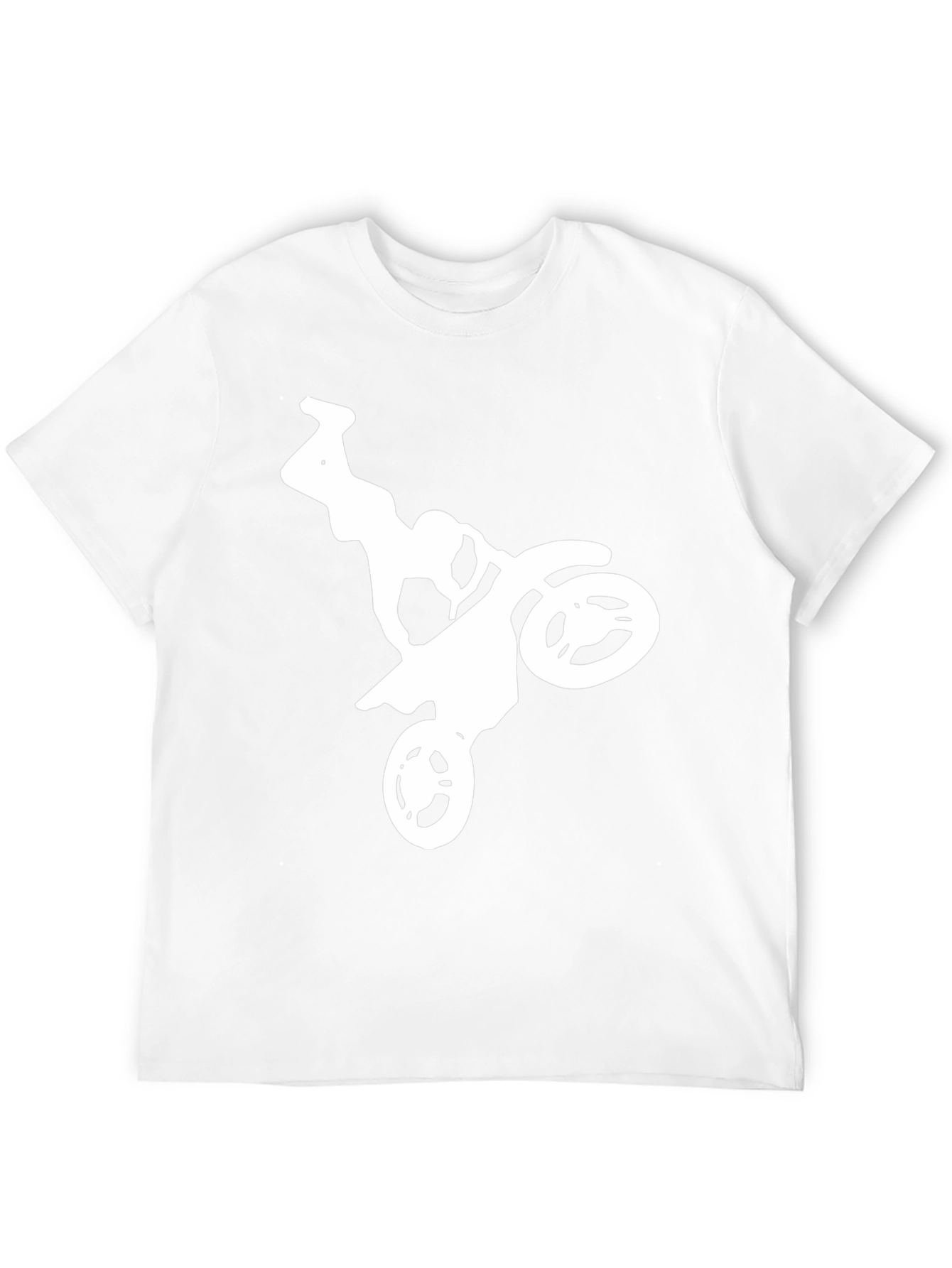 Motocross Rider Graphic Tee - Black