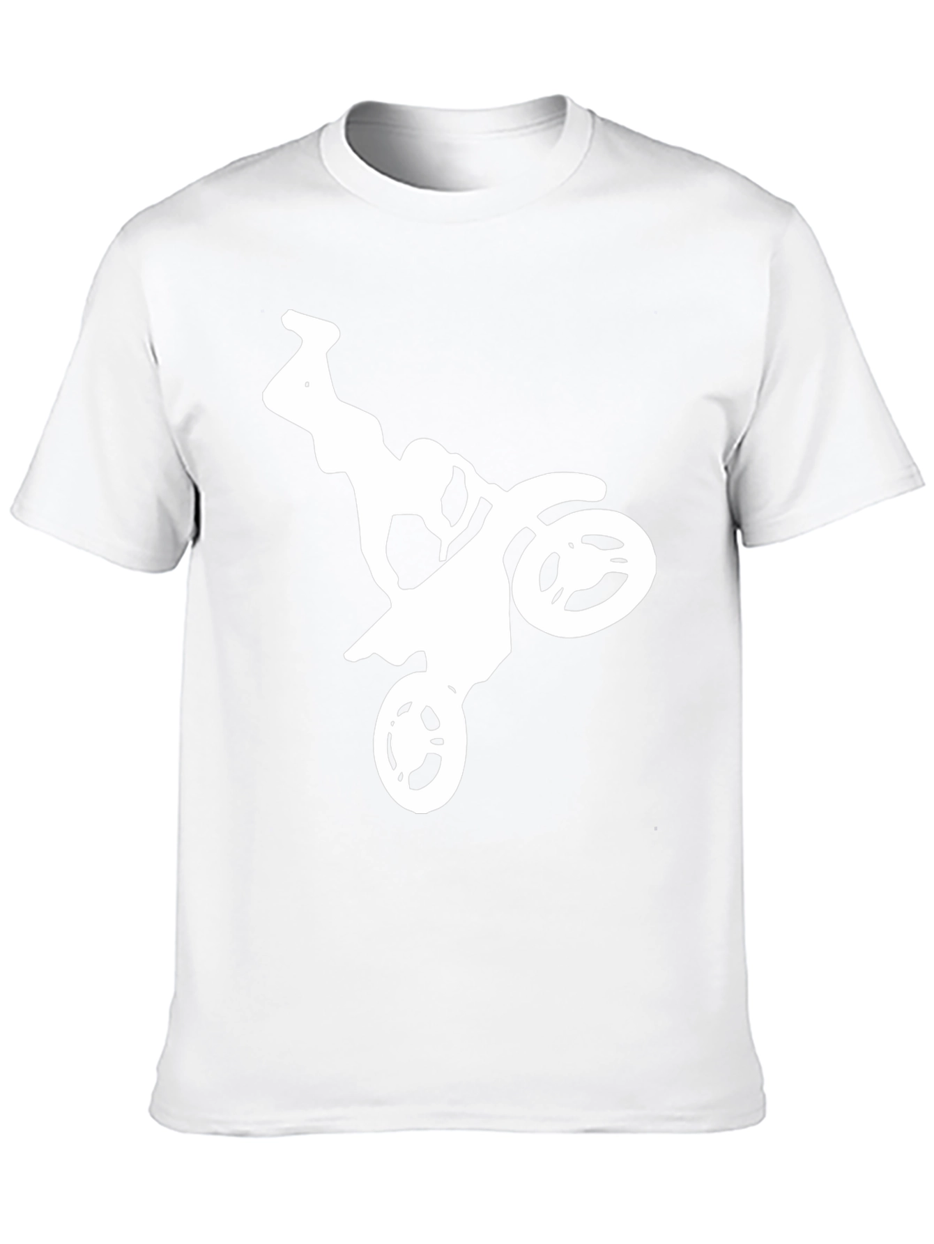 Motocross Rider Graphic Tee - Black
