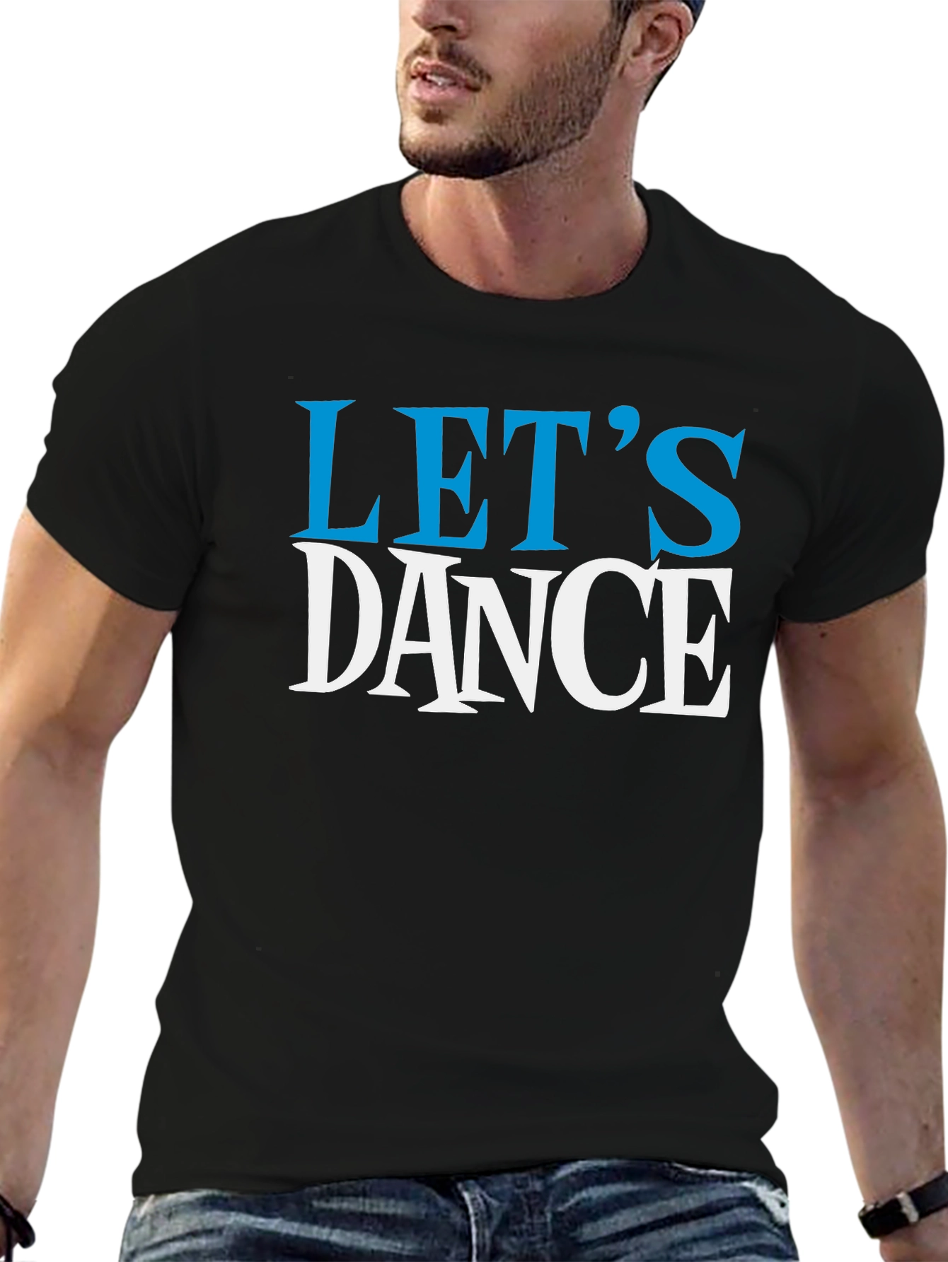 Lets Dance Graphic T-Shirt - Black
