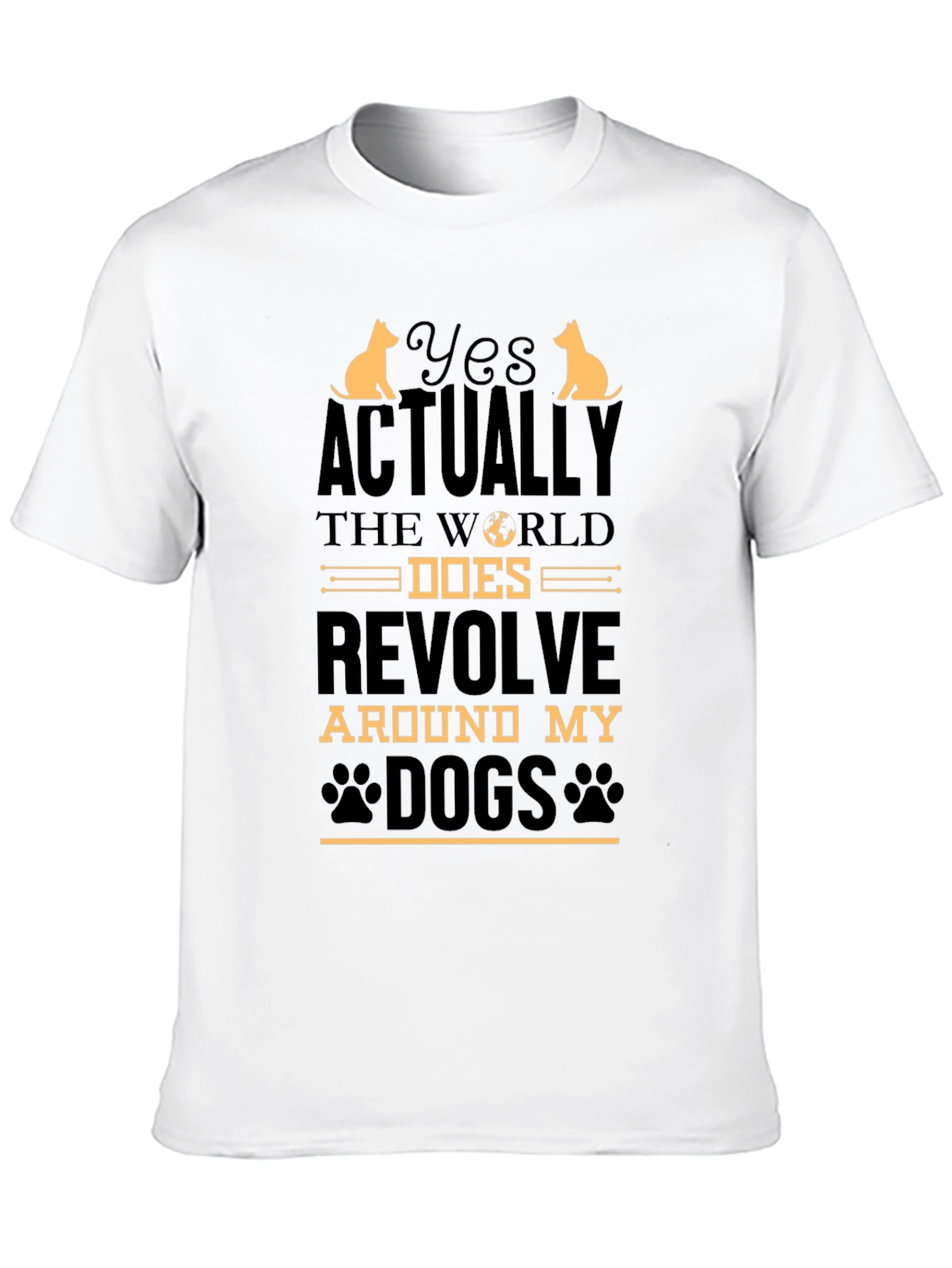 Yes Actually Dogs T-Shirt