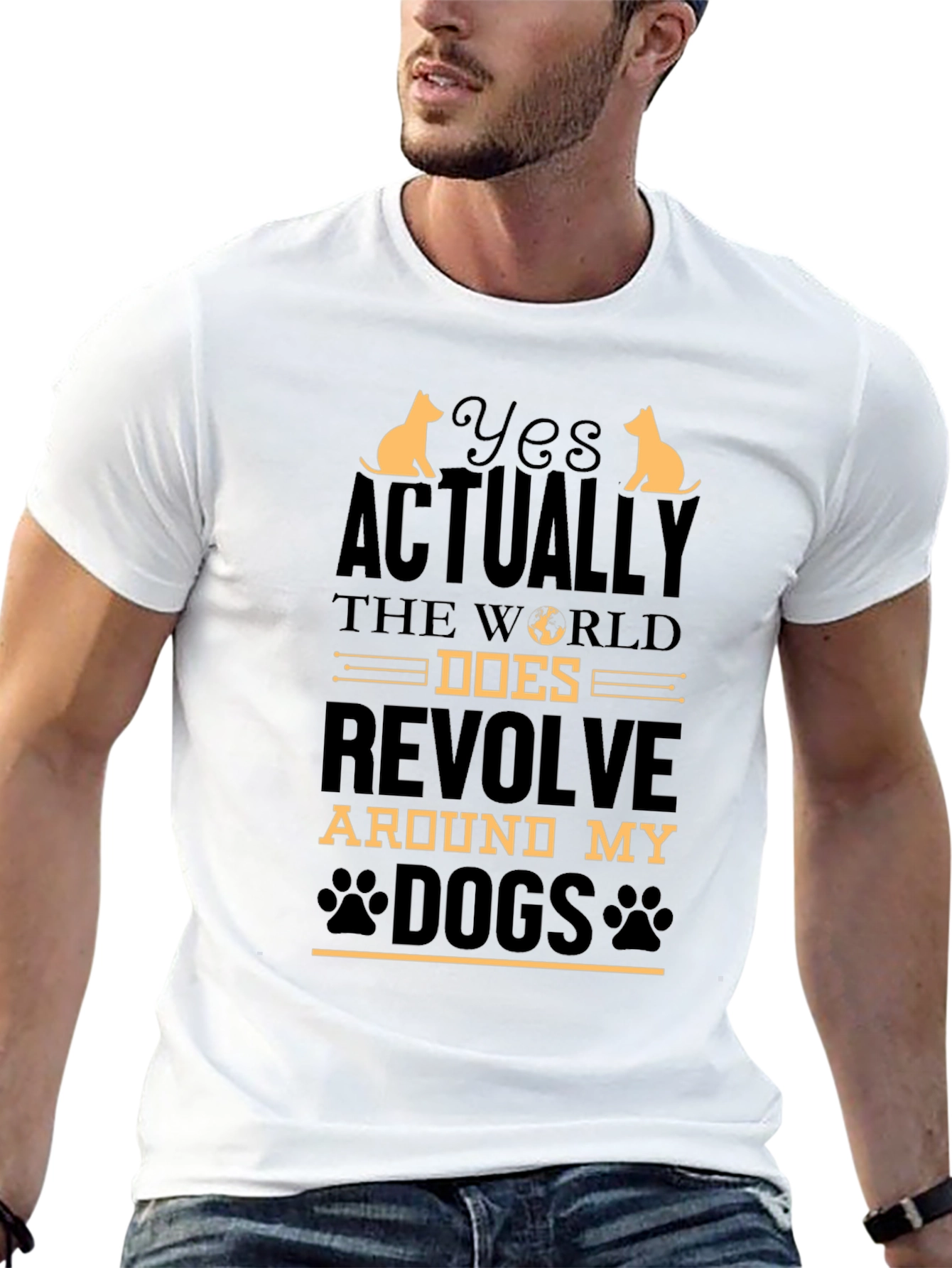 Yes Actually Dogs T-Shirt