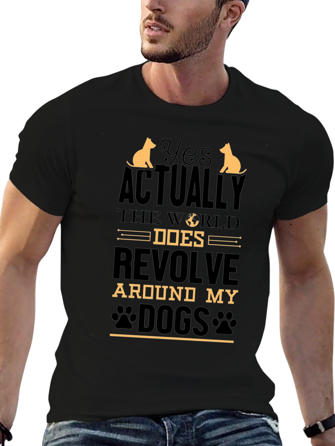 Yes Actually Dogs T-Shirt