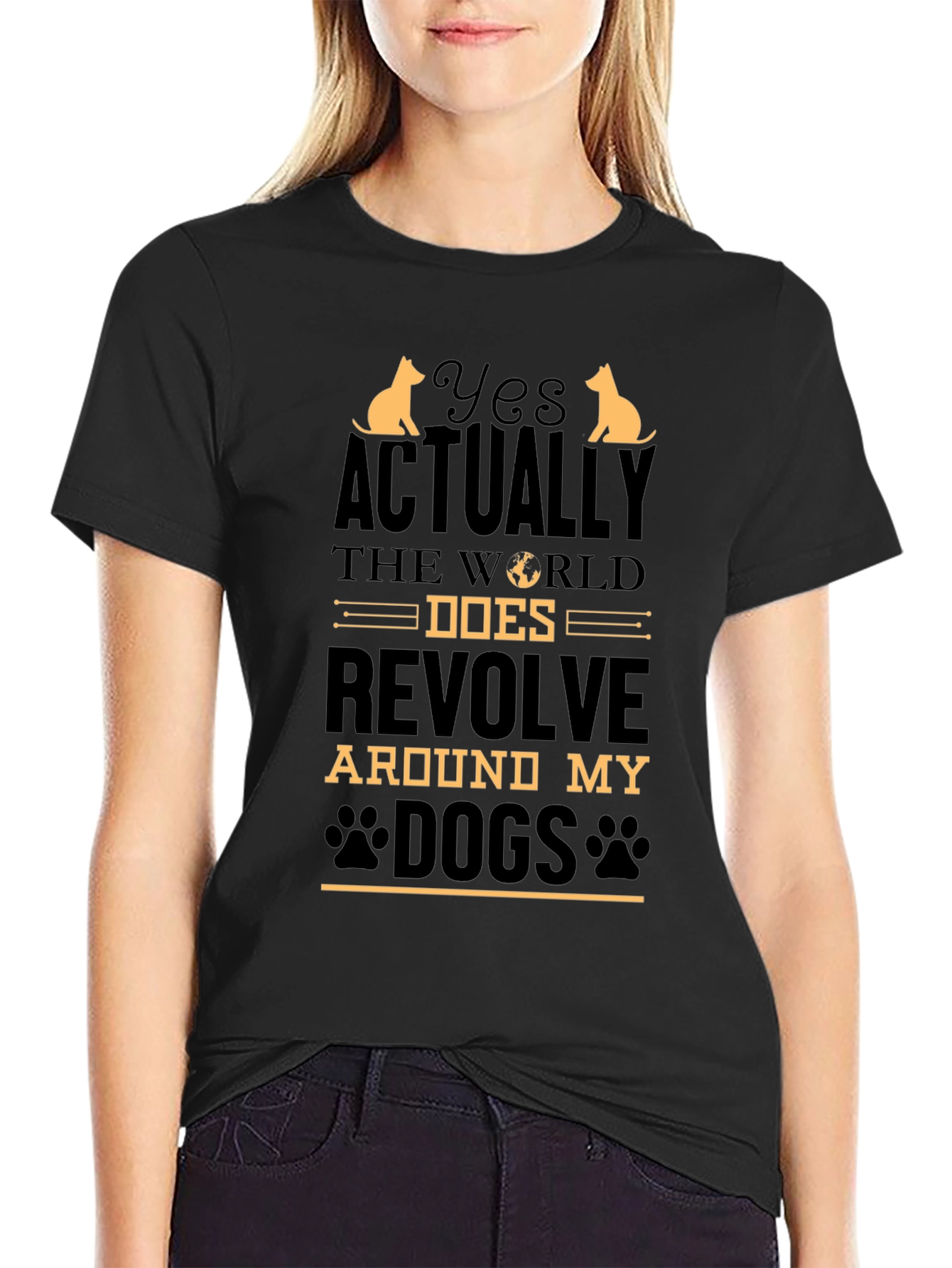 Yes Actually Dogs T-Shirt