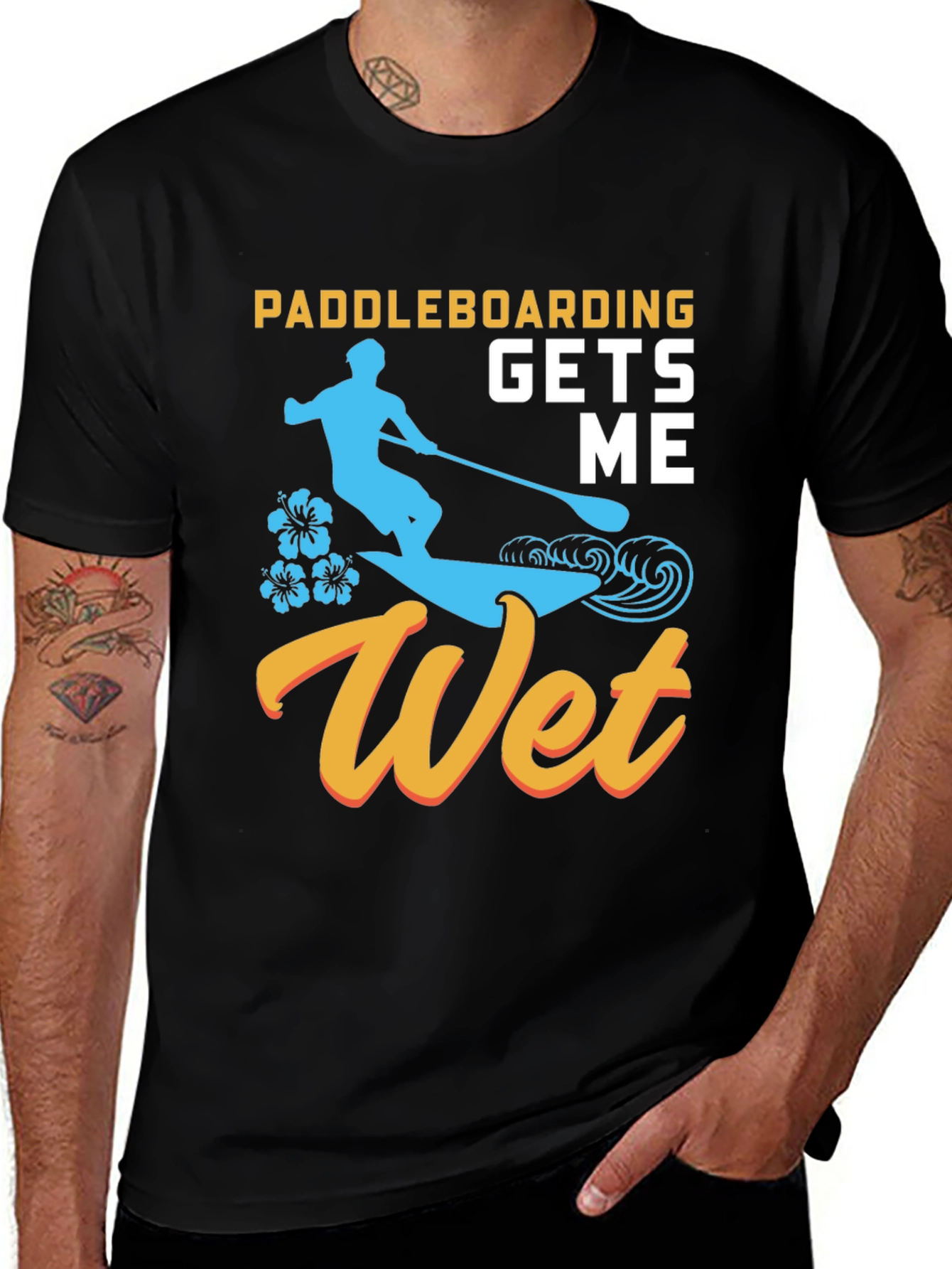 Paddleboarding Gets Me Wet T-Shirt